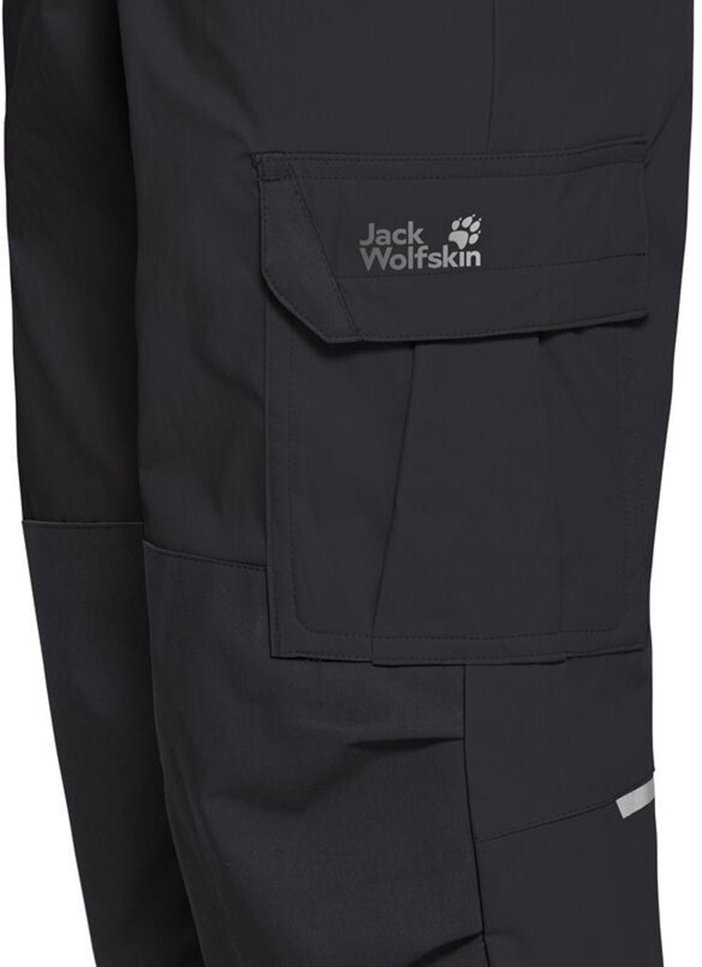 Штани дитячі Jack Wolfskin Cargo Pants K A65922_6000 164 чорніфото7