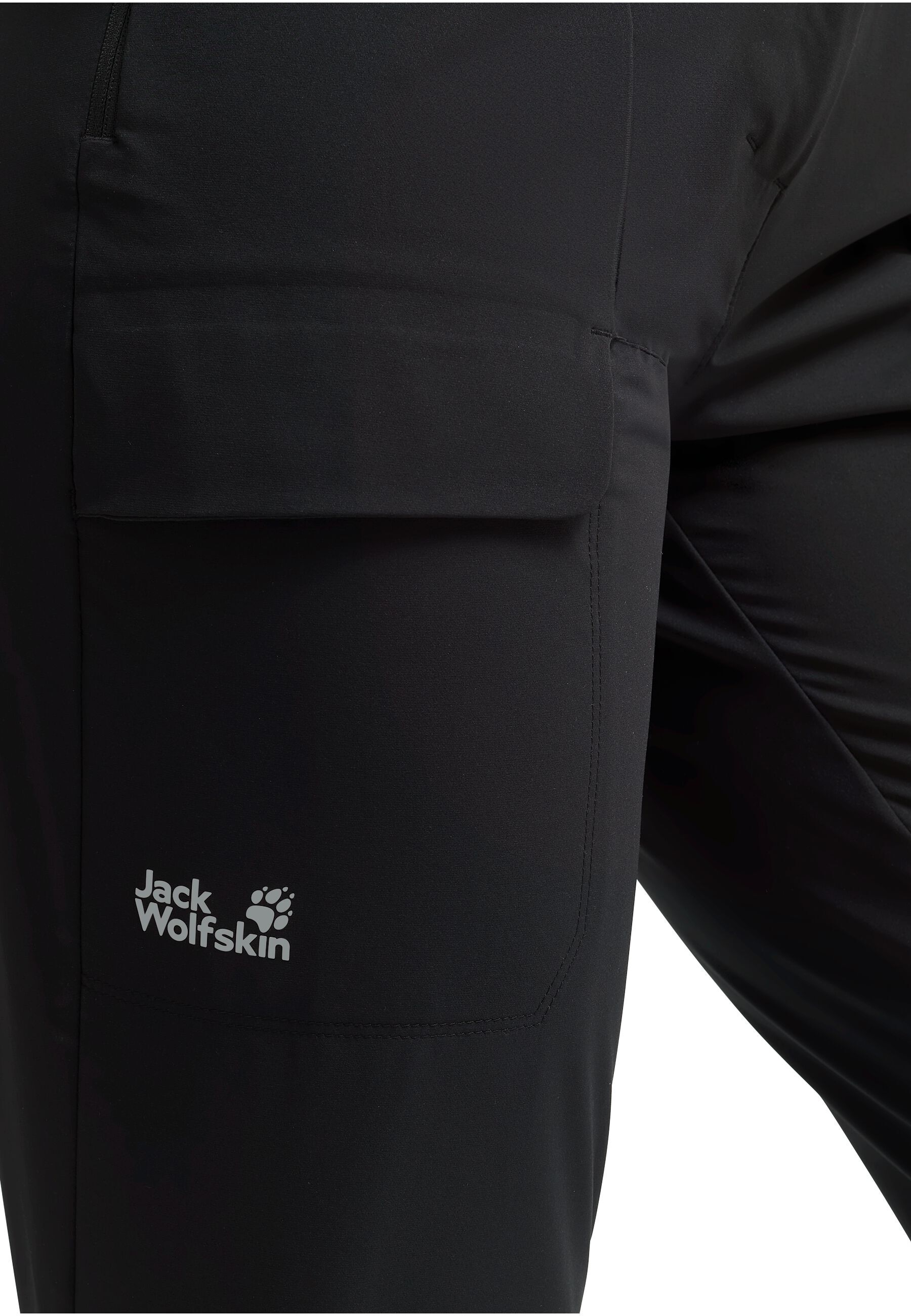 Штаны женские Jack Wolfskin Prelight Pulse Pants W A65859_6000 40 черные фото 5