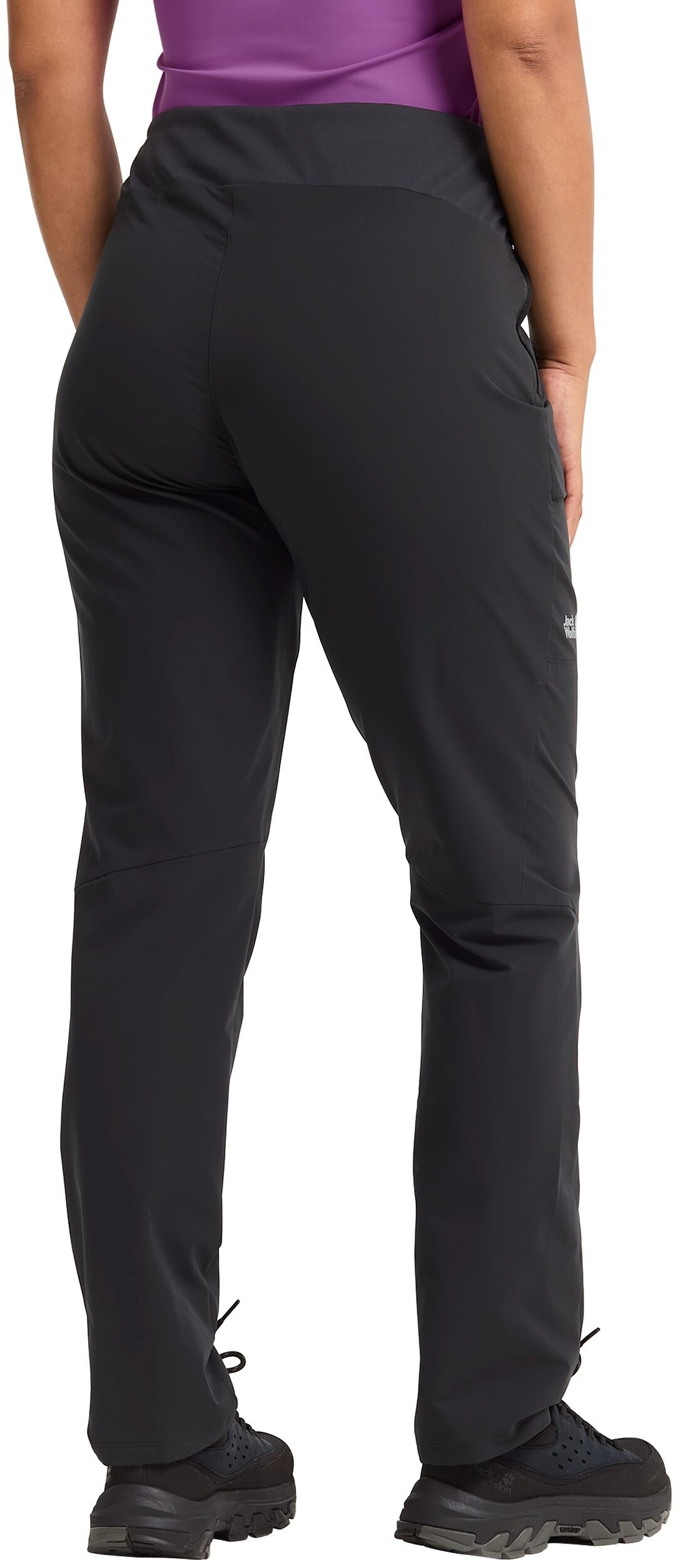 Штаны женские Jack Wolfskin Prelight Pulse Pants W A65859_6000 38 черные фото 2