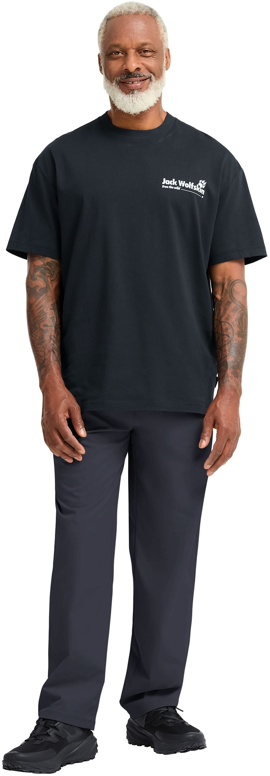 Штани чоловічі Jack Wolfskin Mahani Pants M A65927_C0413 50 темно-синіфото