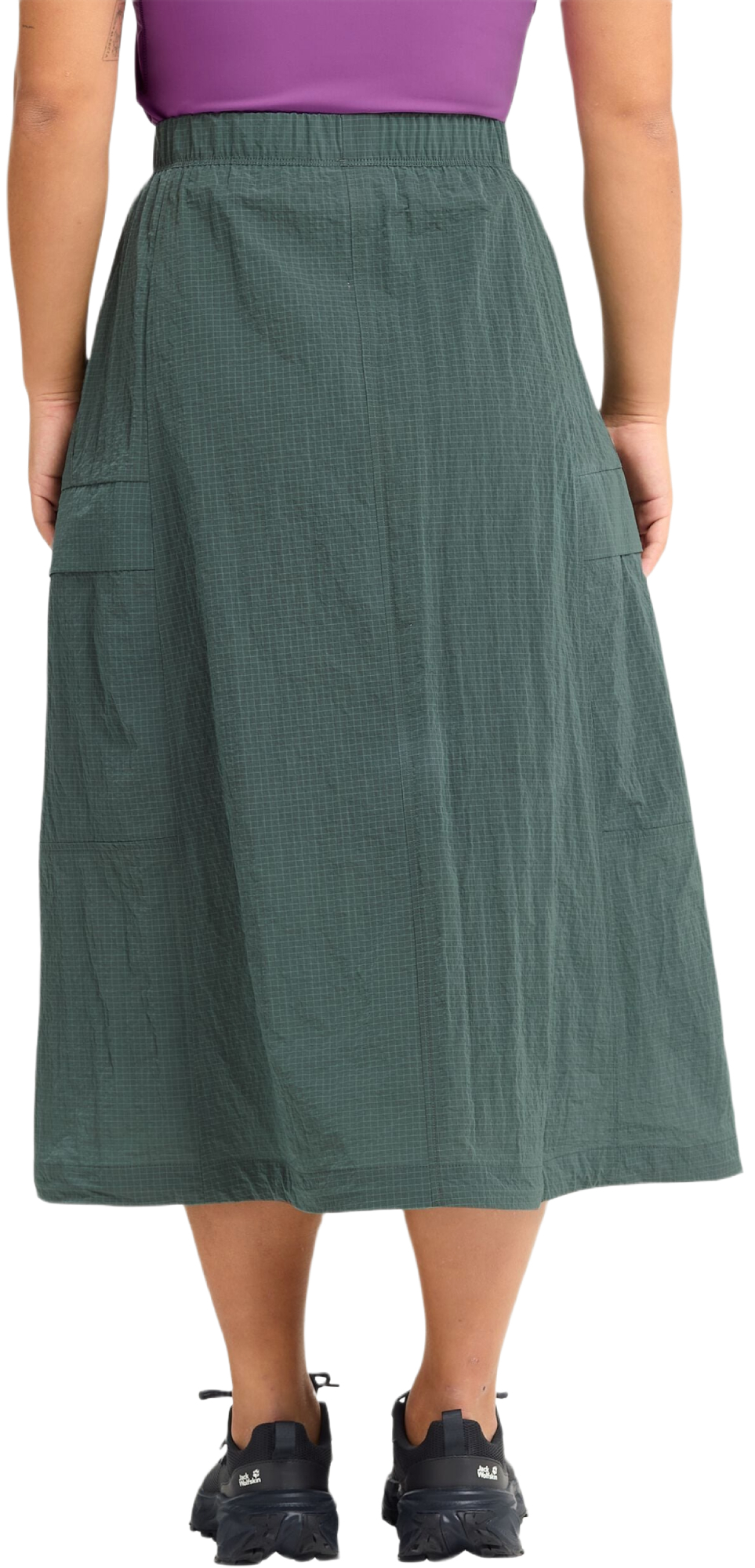 Юбка женская Jack Wolfskin Find The Wild Skirt W A65934_E0271 S зеленая фото 