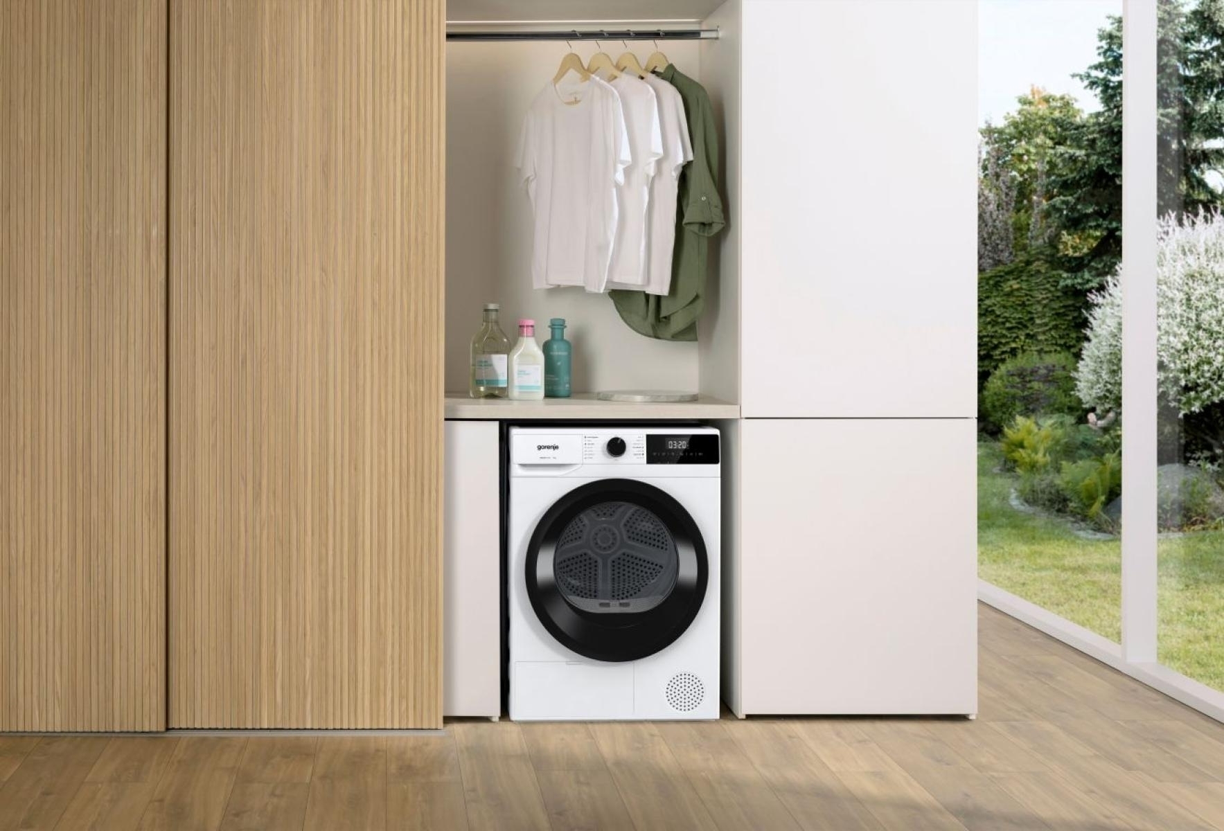 Стиральная машина Gorenje WNGPI72SBS + Сушильная машина Gorenje D2HNE7E фото 