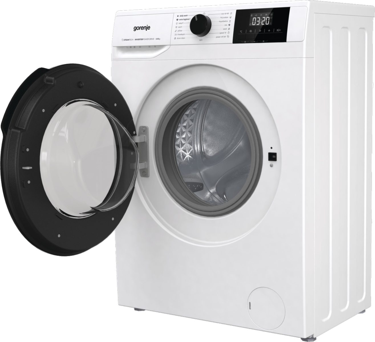 Стиральная машина Gorenje W3NGPI61SBS + Сушильная машина Gorenje D2HNE7E фото 