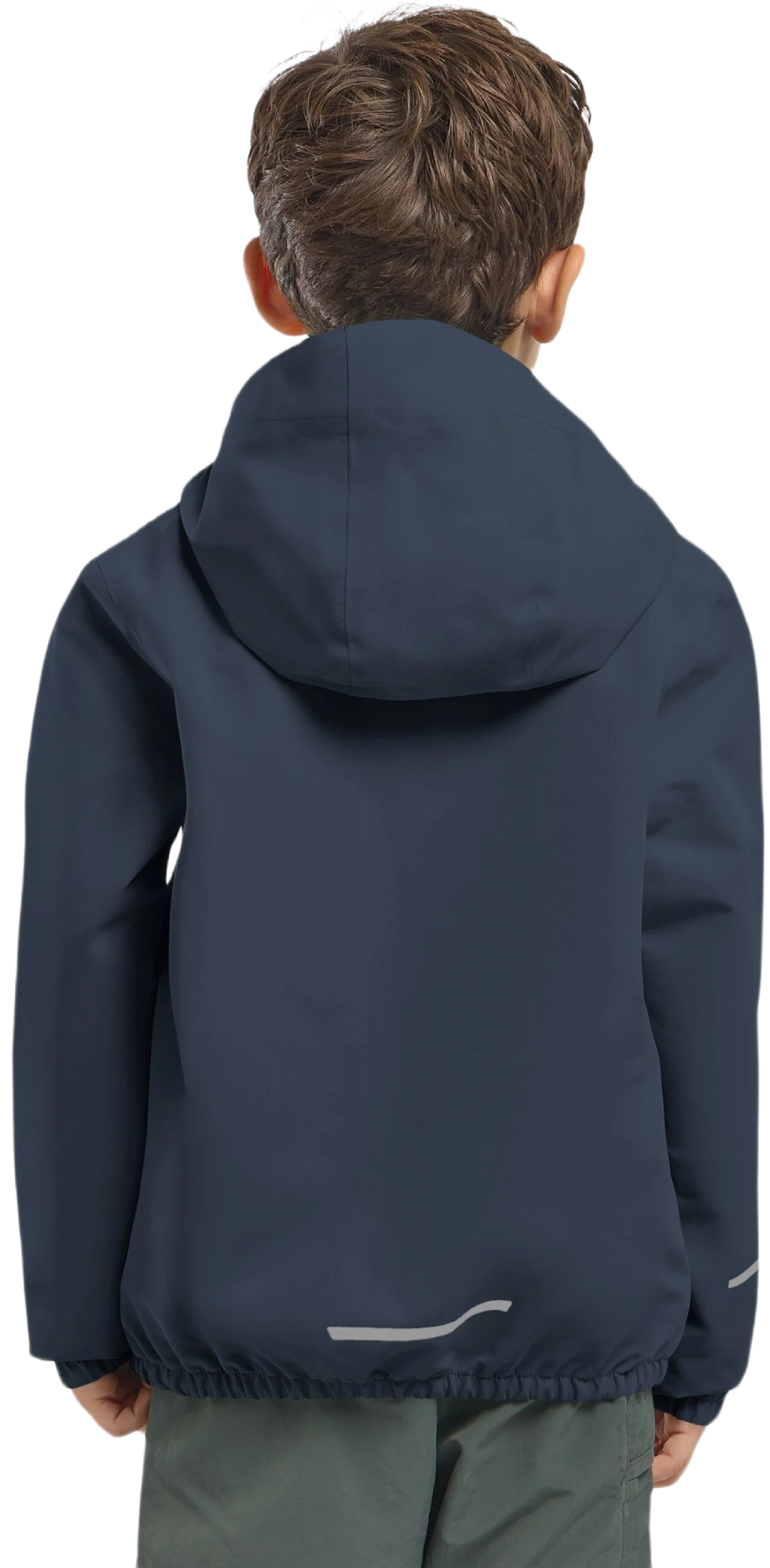 Ветровка детская Jack Wolfskin Flaze Jacket K 1609263_C0412 164 синяя фото 2