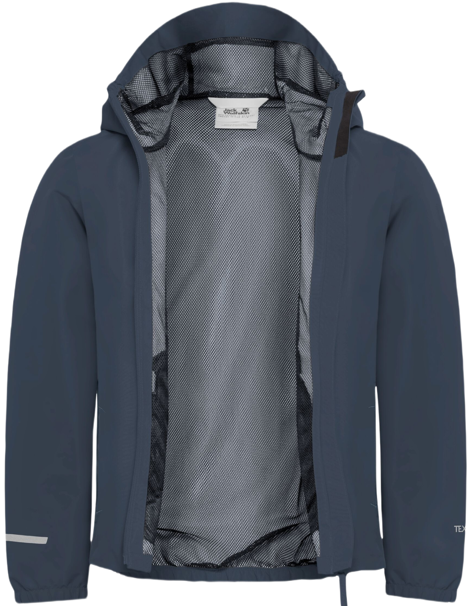 Ветровка детская Jack Wolfskin Flaze Jacket K 1609263_C0412 164 синяя фото 9