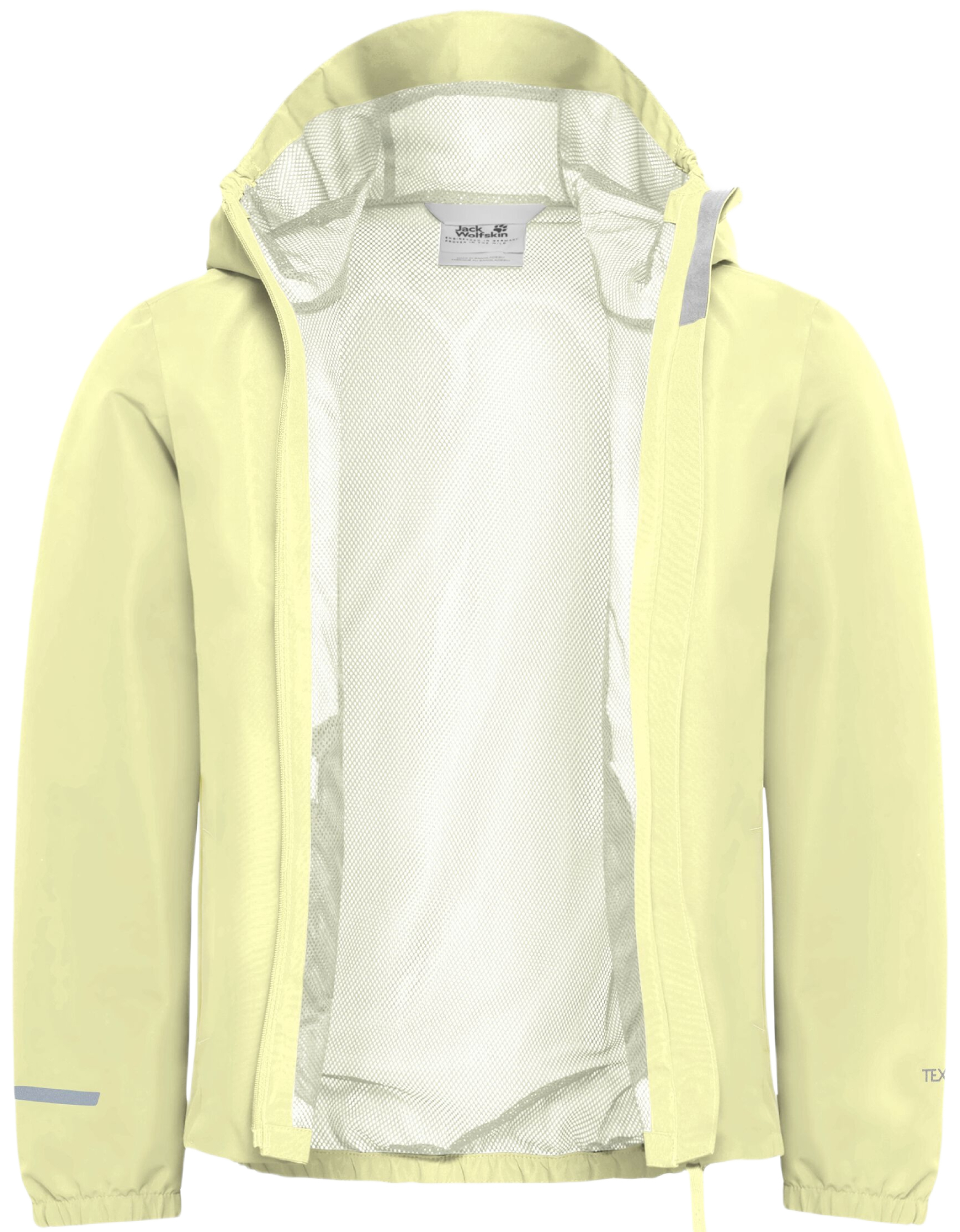 Ветровка детская Jack Wolfskin Flaze Jacket K 1609263_M0087 140 жолтая фото 