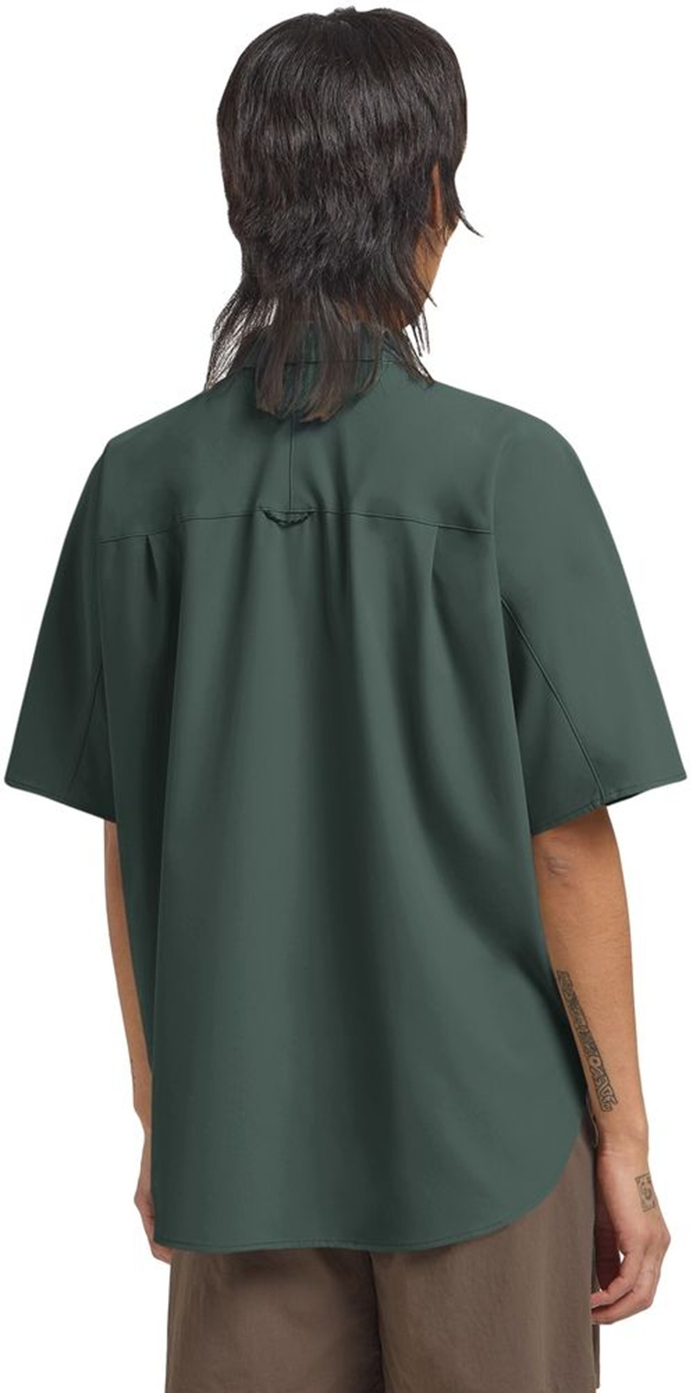 Рубашка женская Jack Wolfskin Sierra Quest Ss Shirt W A63878_E0271 M зеленая фото 