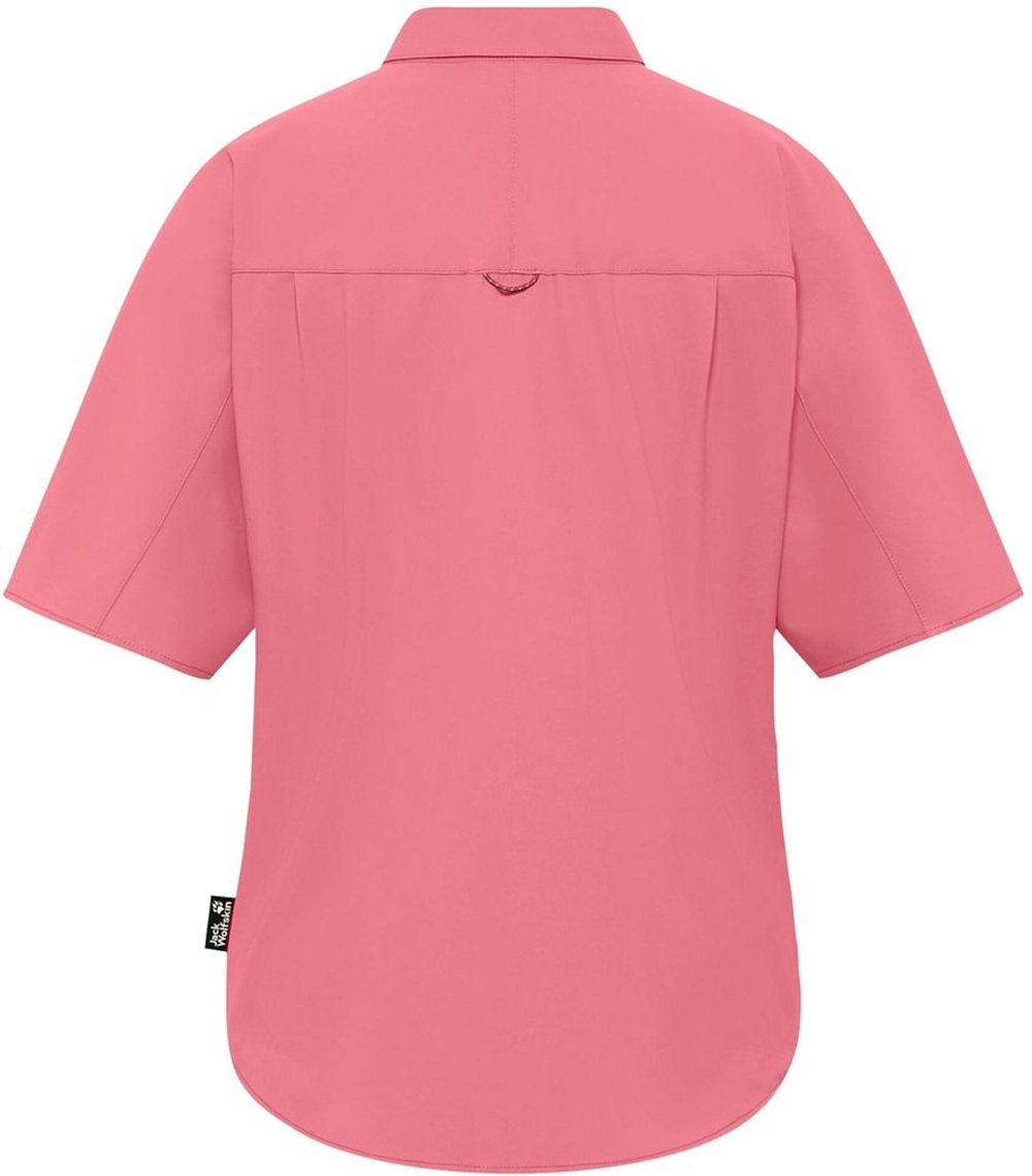 Рубашка женская Jack Wolfskin Sierra Quest Ss Shirt W A63878_H0111 S розовая фото 6