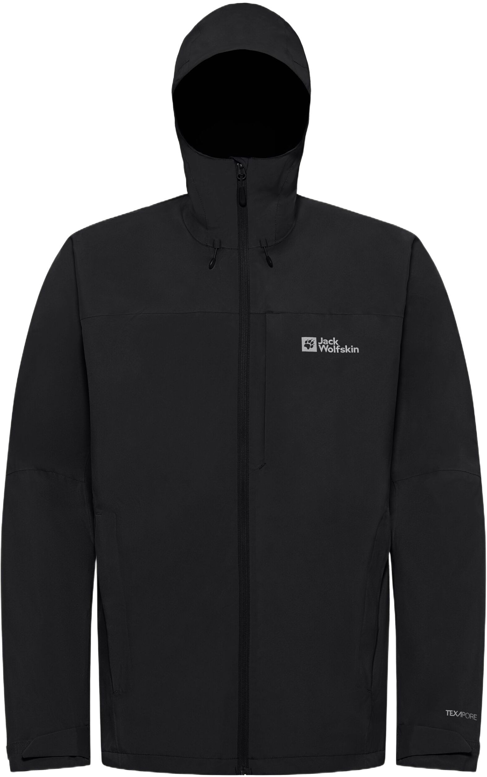 Ветровка мужская Jack Wolfskin Tempest 2L Jkt M A63900_6000 3XL черная фото 