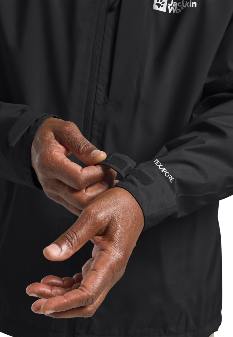 Ветровка мужская Jack Wolfskin Tempest 2L Jkt M A63900_6000 3XL черная фото 