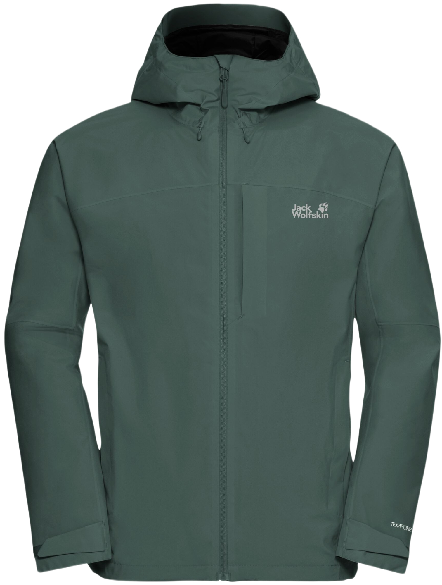 Ветровка мужская Jack Wolfskin Tempest 2L Jkt M A63900_E0271 L зеленая фото 7