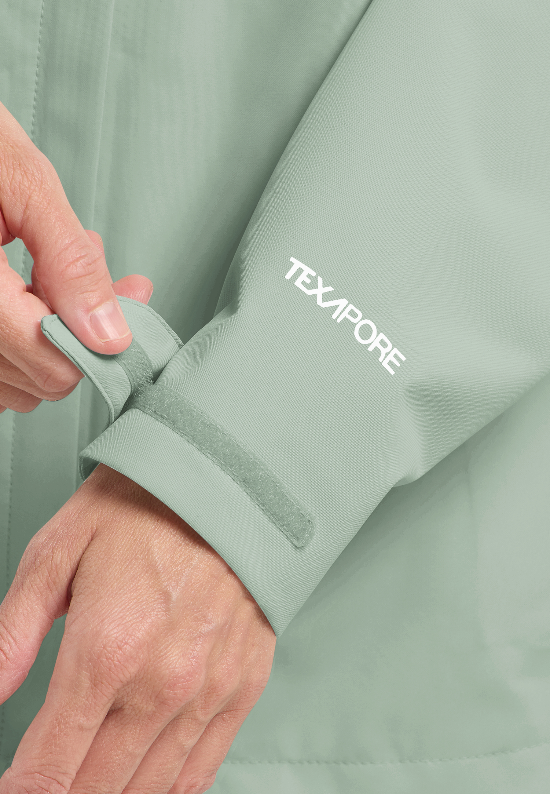 Ветровка женская Jack Wolfskin Trailtime 2L Jkt W A63902_E0272 M зеленая фото 6