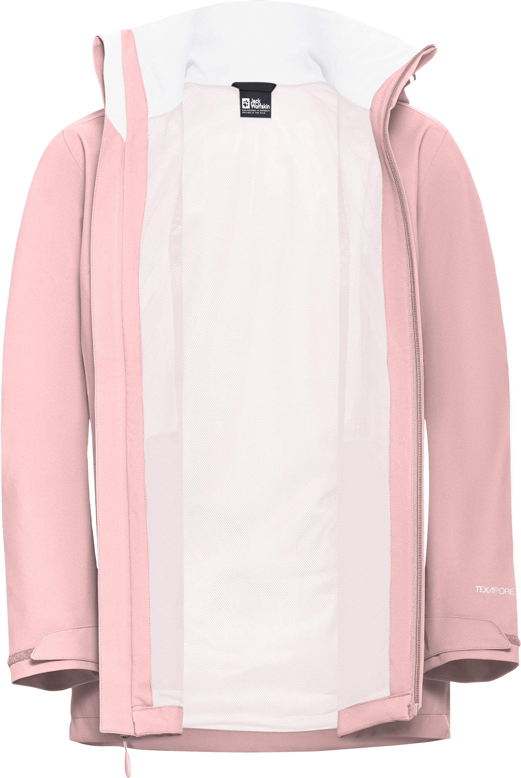 Ветровка женская Jack Wolfskin Trailtime 2L Jkt W A63902_H0110 L розовая фото 