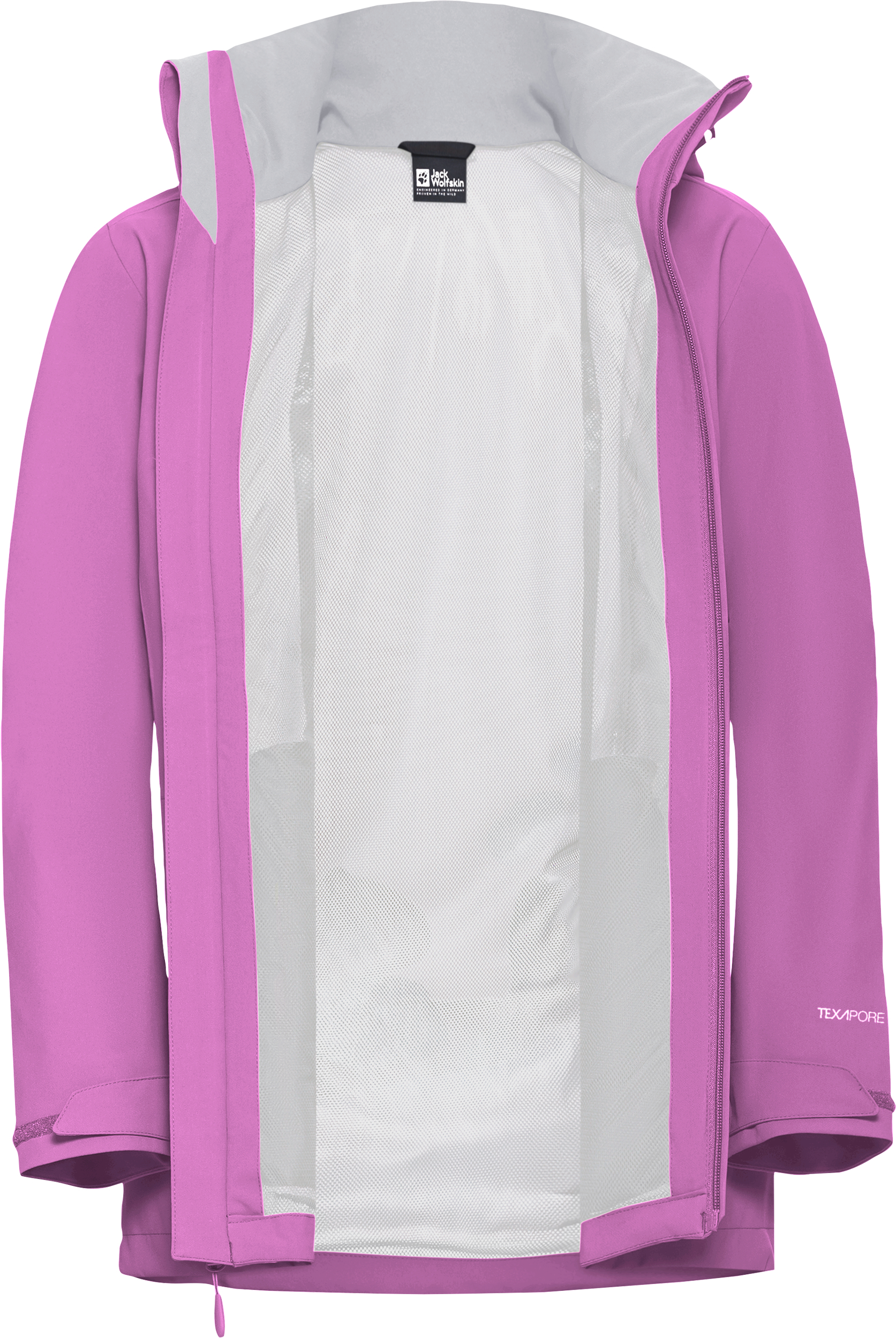 Ветровка женская Jack Wolfskin Trailtime 2L Jkt W A63902_H0112 S фиолетова фото 