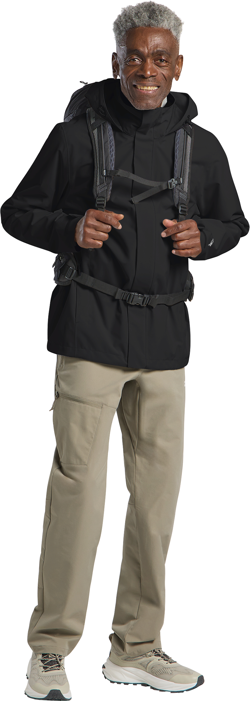 Ветровка мужская Jack Wolfskin Trailtime 2L Jkt M A63903_6000 4XL черная фото 