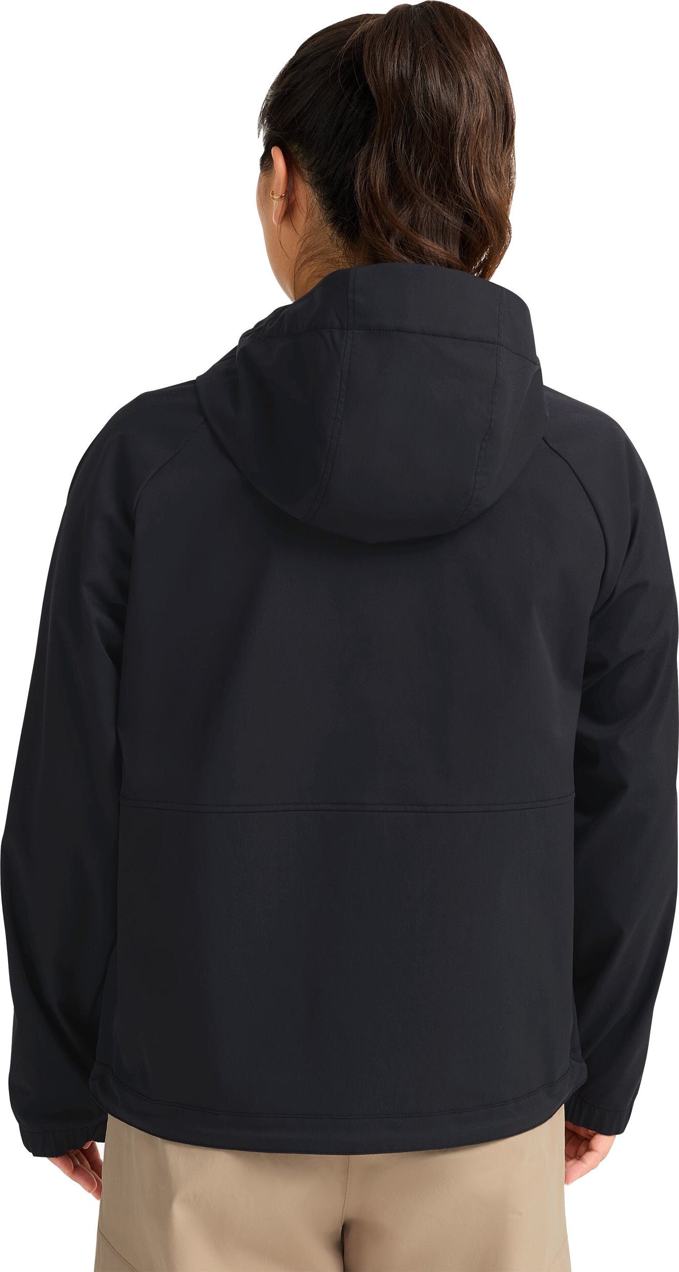 Вітровка жіноча Jack Wolfskin Mahani Jkt W A65748_6000 M чорнафото