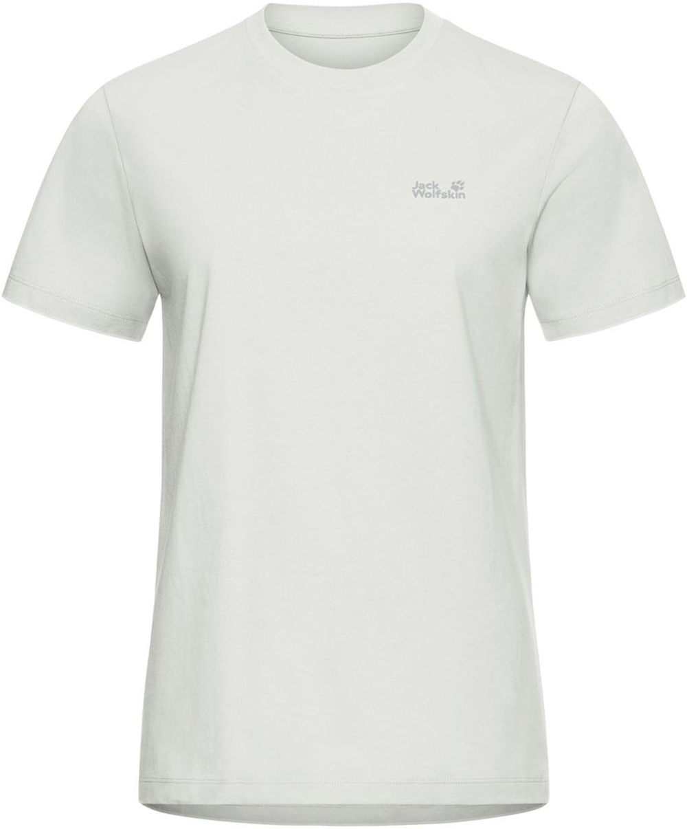 Футболка женская Jack Wolfskin Essential T W A65757_5488 XL белая фото 
