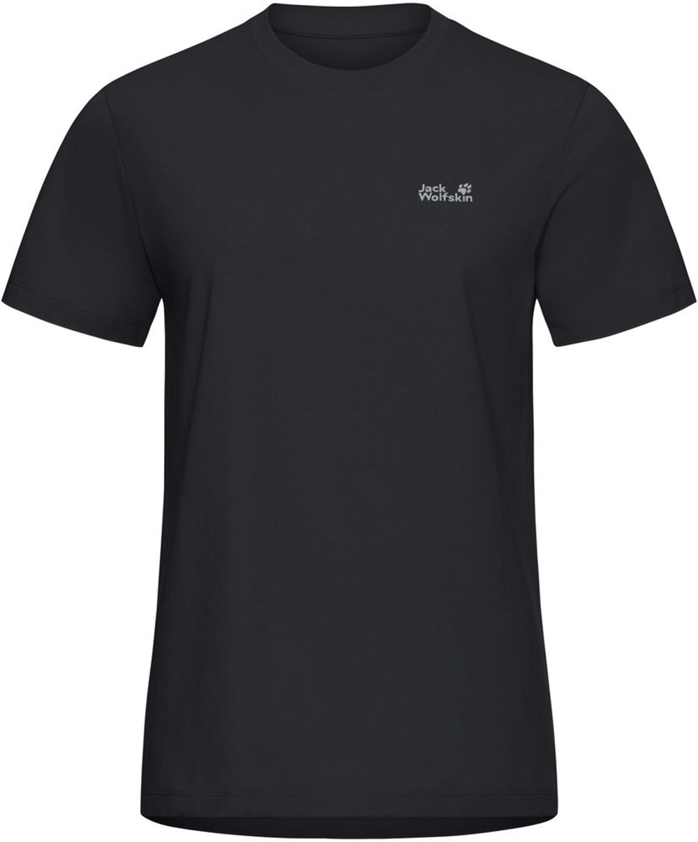 Футболка женская Jack Wolfskin Essential T W A65757_6000 XS черная фото 