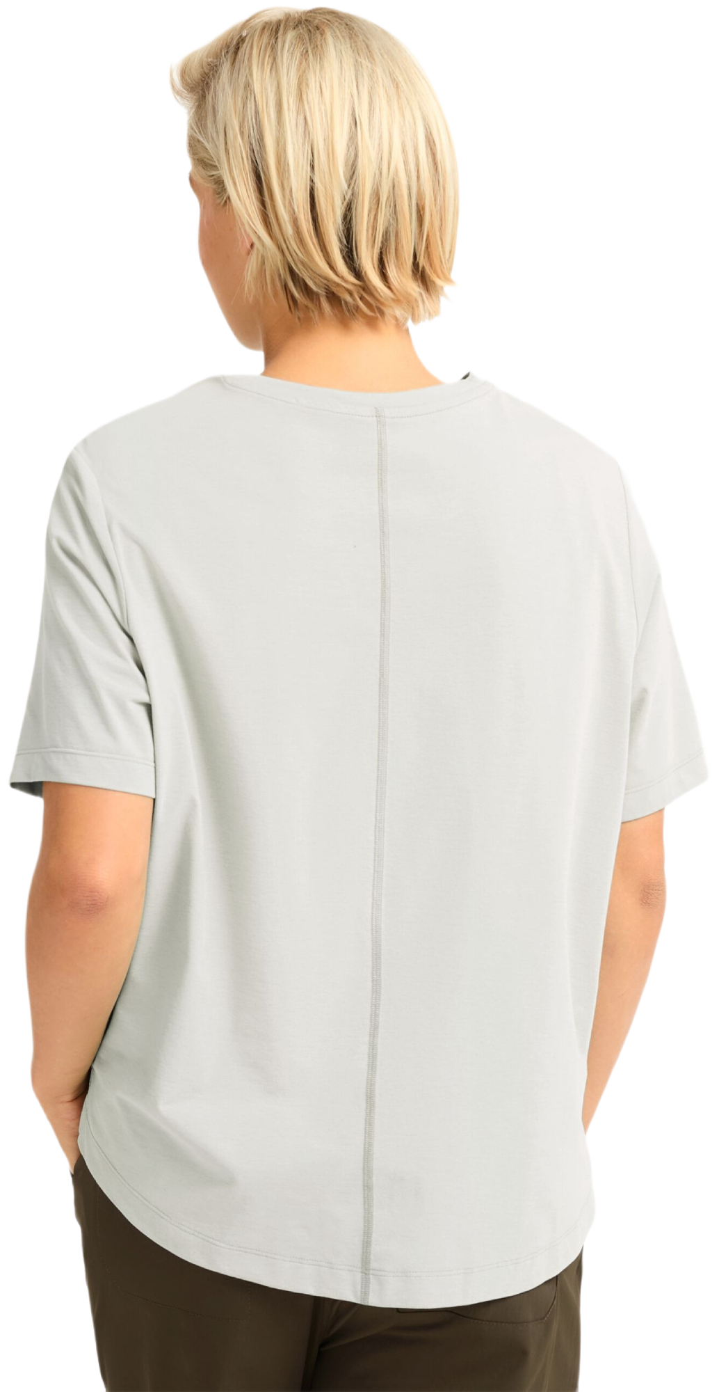 Футболка спортивная женская Jack Wolfskin Travel T W A65784_5488 L белая фото 