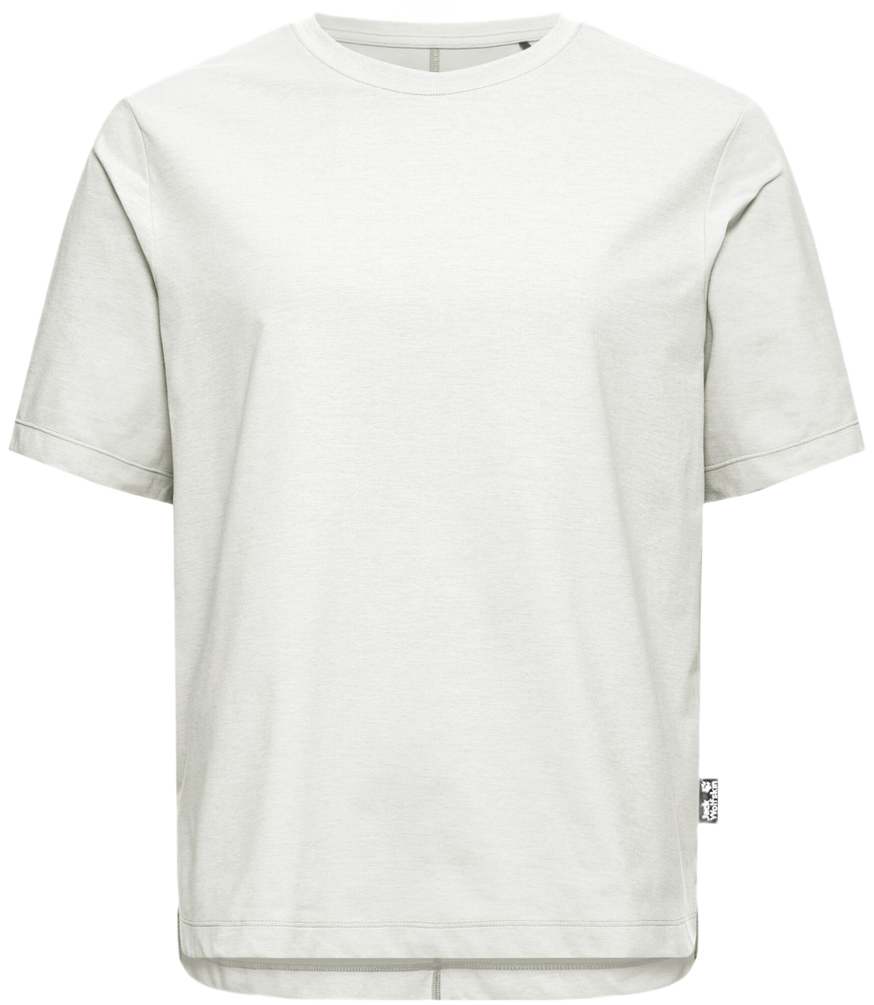 Футболка спортивная женская Jack Wolfskin Travel T W A65784_5488 L белая фото 