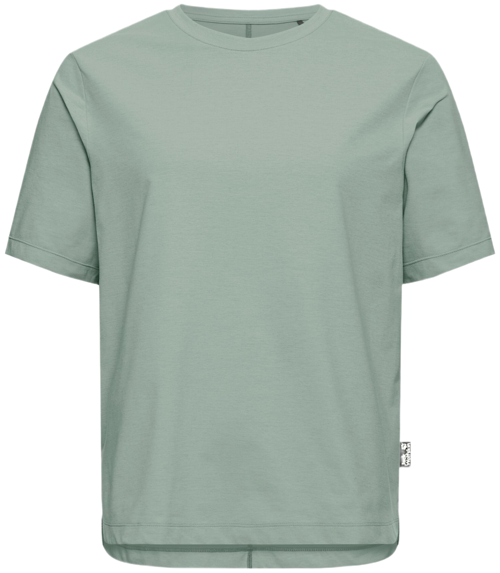 Футболка спортивная женская Jack Wolfskin Travel T W A65784_E0272 S зеленая фото 