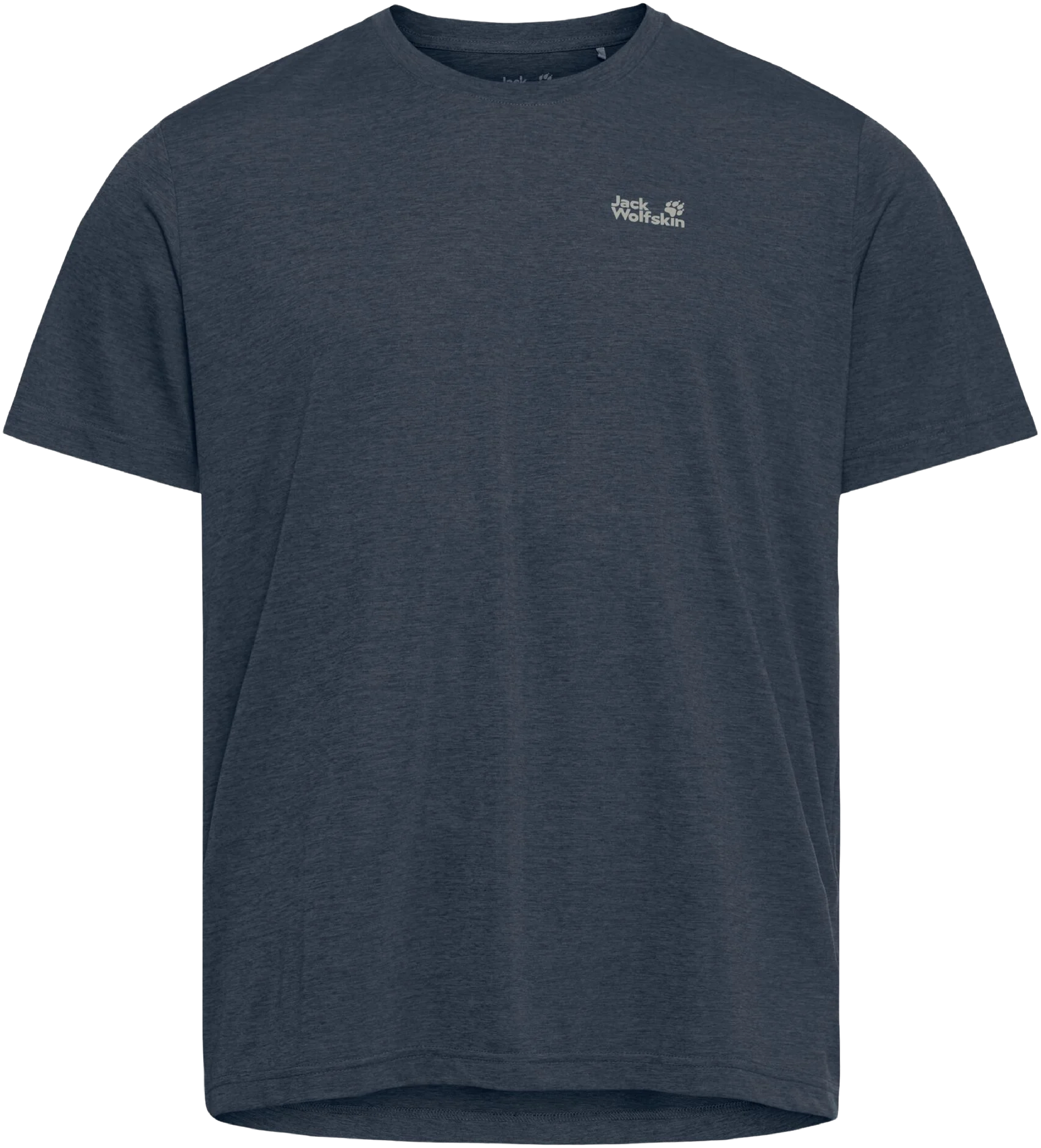 Футболка спортивная мужская Jack Wolfskin Wildtrail T M A65790_C0412 M темно-темно-синяя фото 
