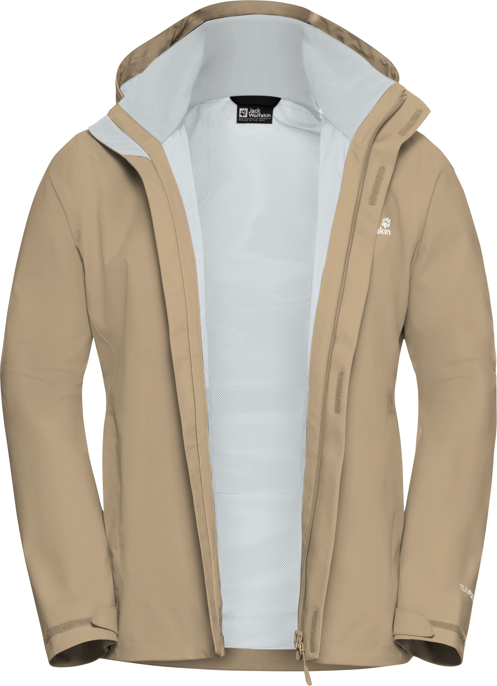 Вітровка чоловіча Jack Wolfskin Trailtime 2L Jkt M A63903_A0082 S бежевафото