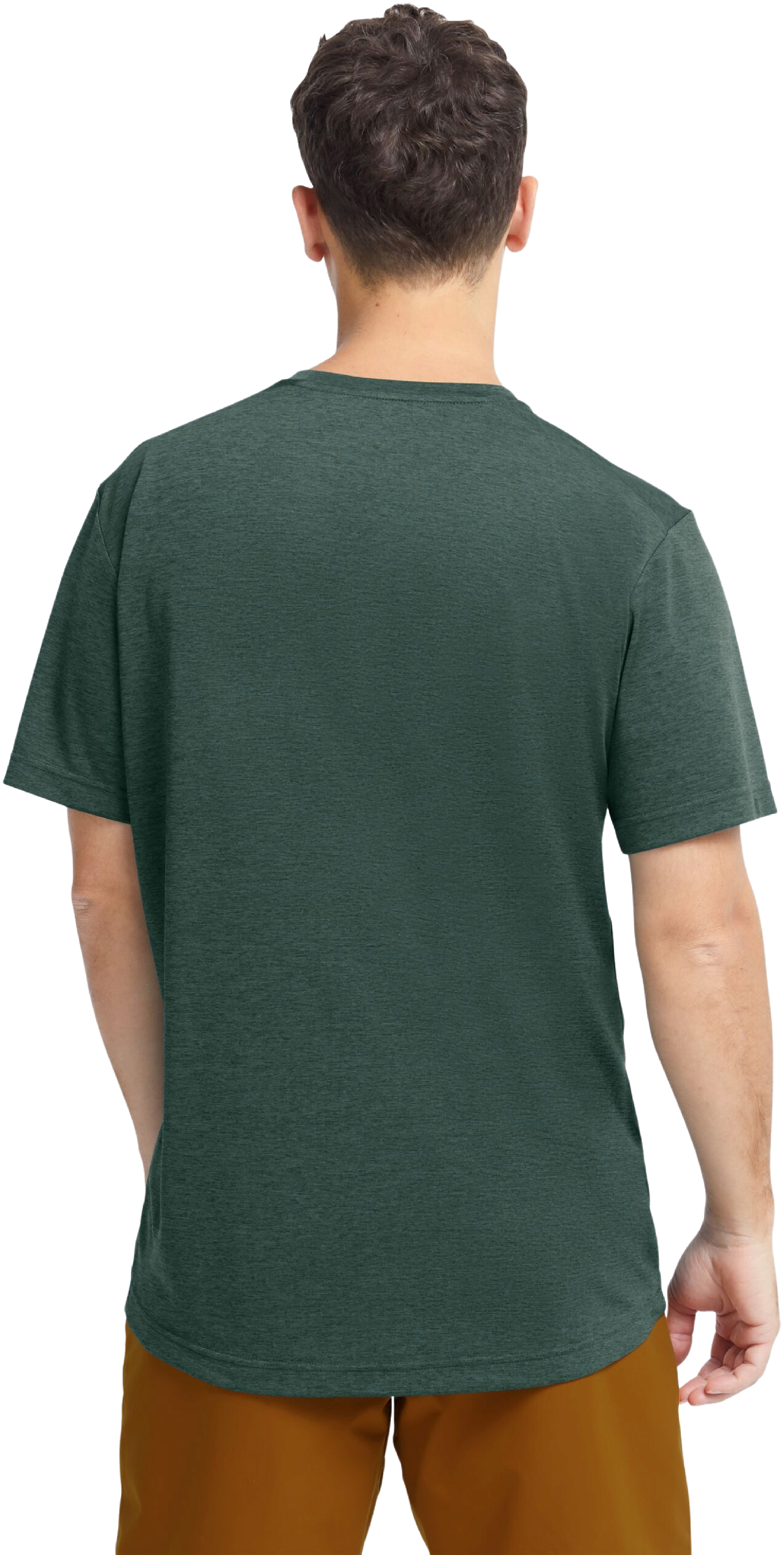 Футболка спортивная мужская Jack Wolfskin Wildtrail T M A65790_E0271 2XL зеленая фото 