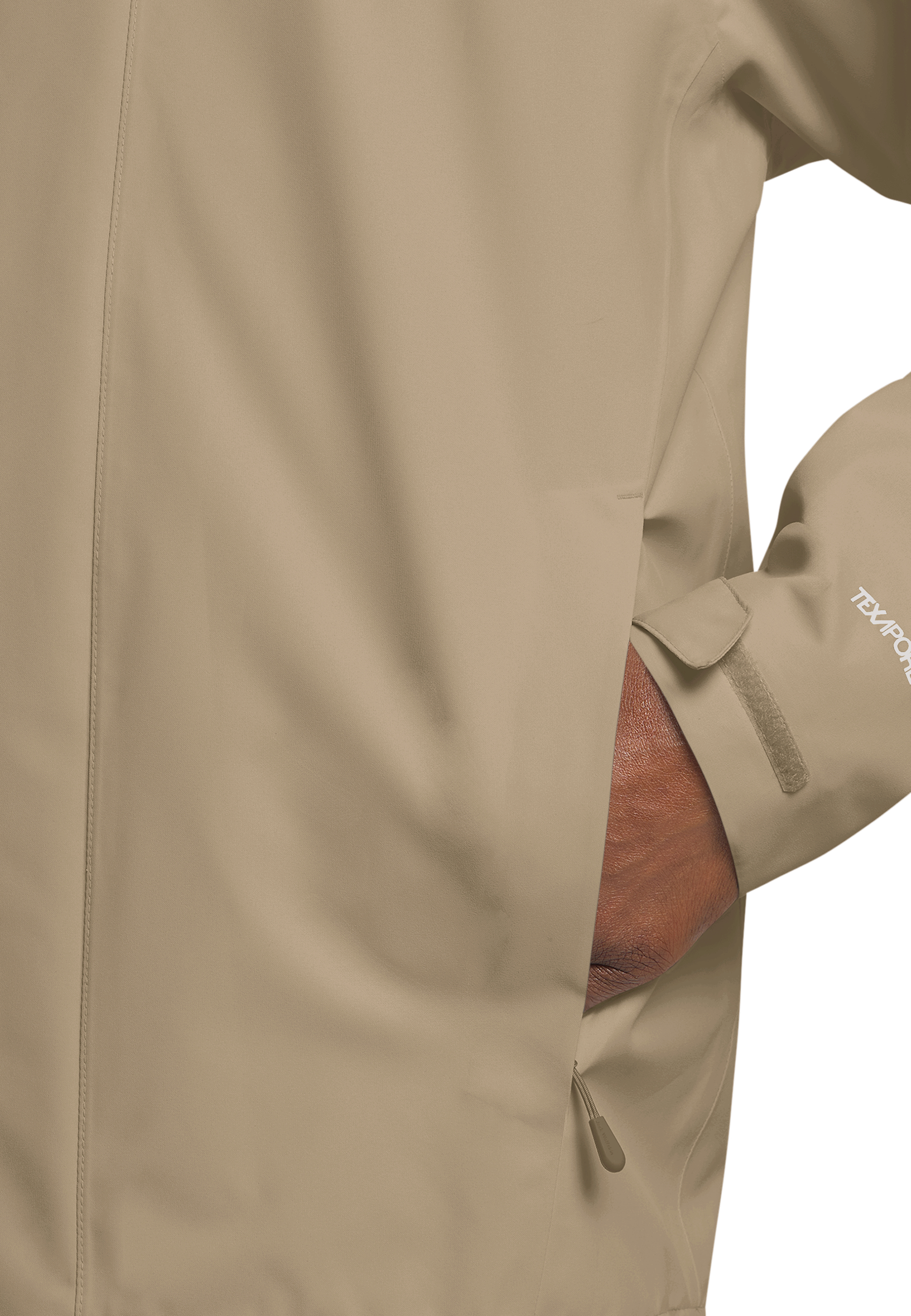 Вітровка чоловіча Jack Wolfskin Trailtime 2L Jkt M A63903_A0082 L бежевафото