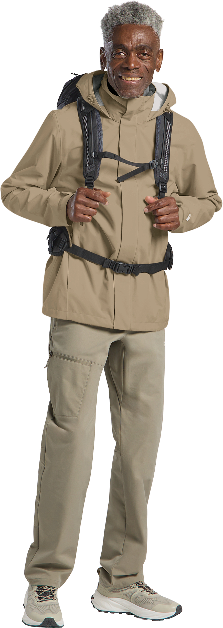 Вітровка чоловіча Jack Wolfskin Trailtime 2L Jkt M A63903_A0082 XL бежевафото