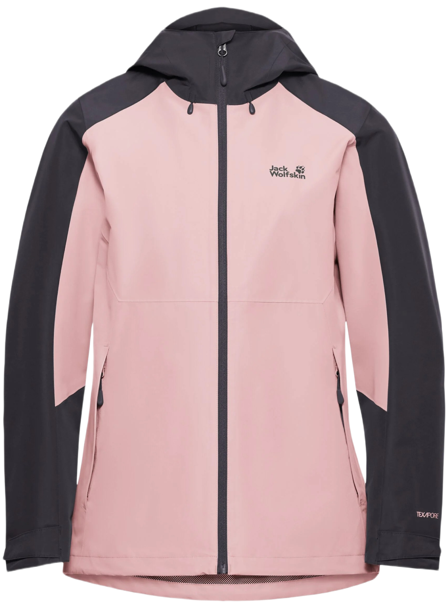 Вітровка жіноча Jack Wolfskin Wildbound 2L Jkt W A65805_H0110 XL рожевафото