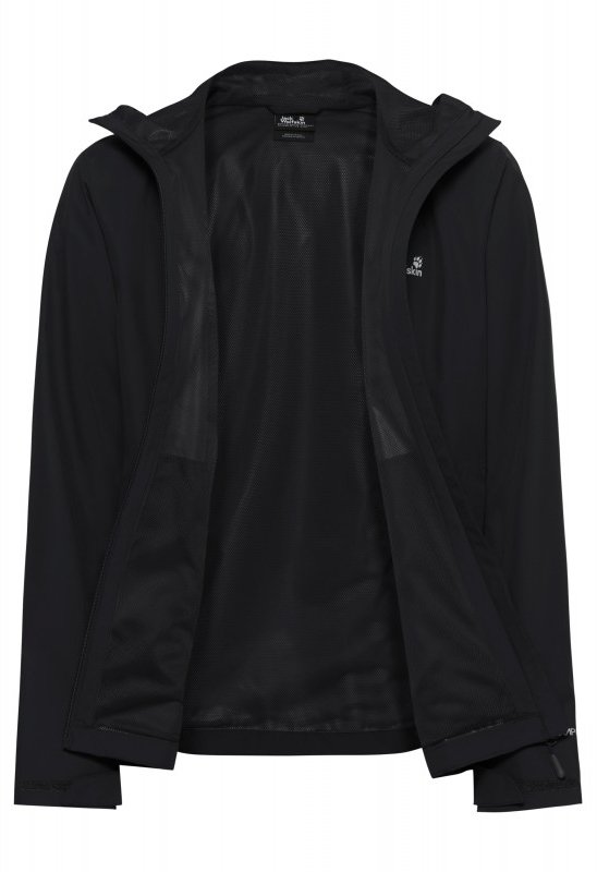 Ветровка мужская Jack Wolfskin Outrovert 2L Jkt M A65807_6000 S черная фото 