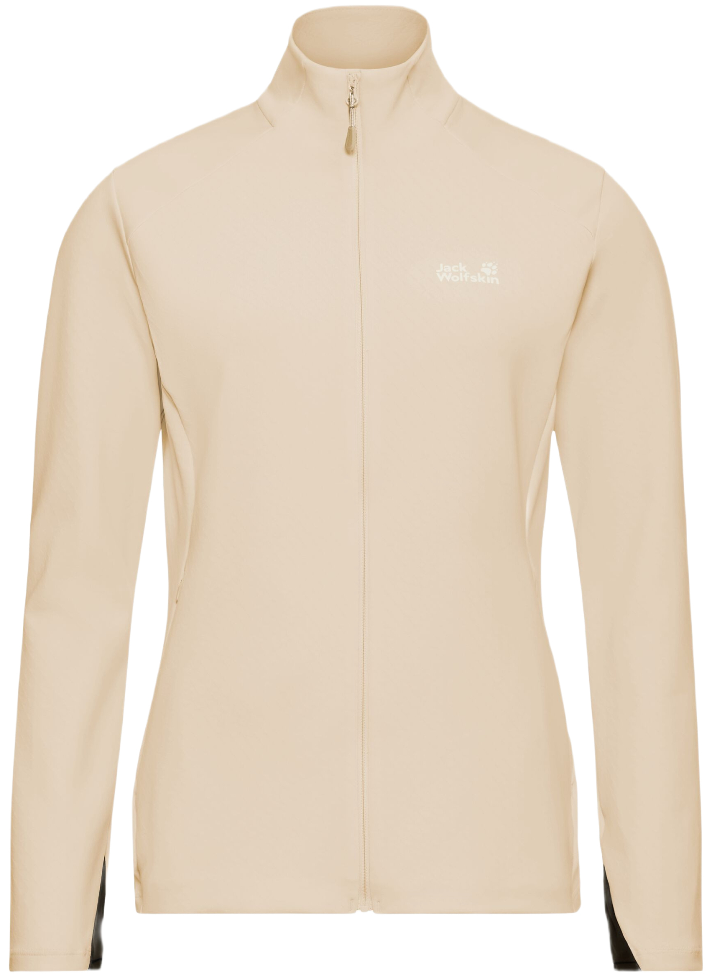 Кофта спортивная женская Jack Wolfskin Astrotrail Fz W A65848_A0084 M бежевая фото 