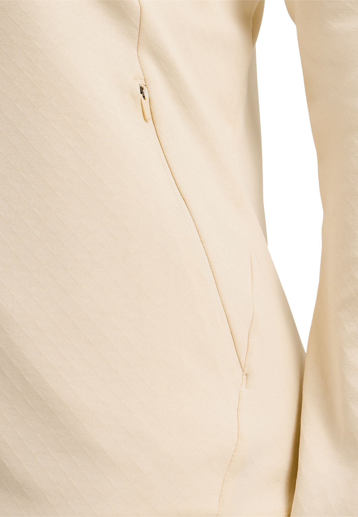 Кофта спортивная женская Jack Wolfskin Astrotrail Fz W A65848_A0084 S бежевая фото 