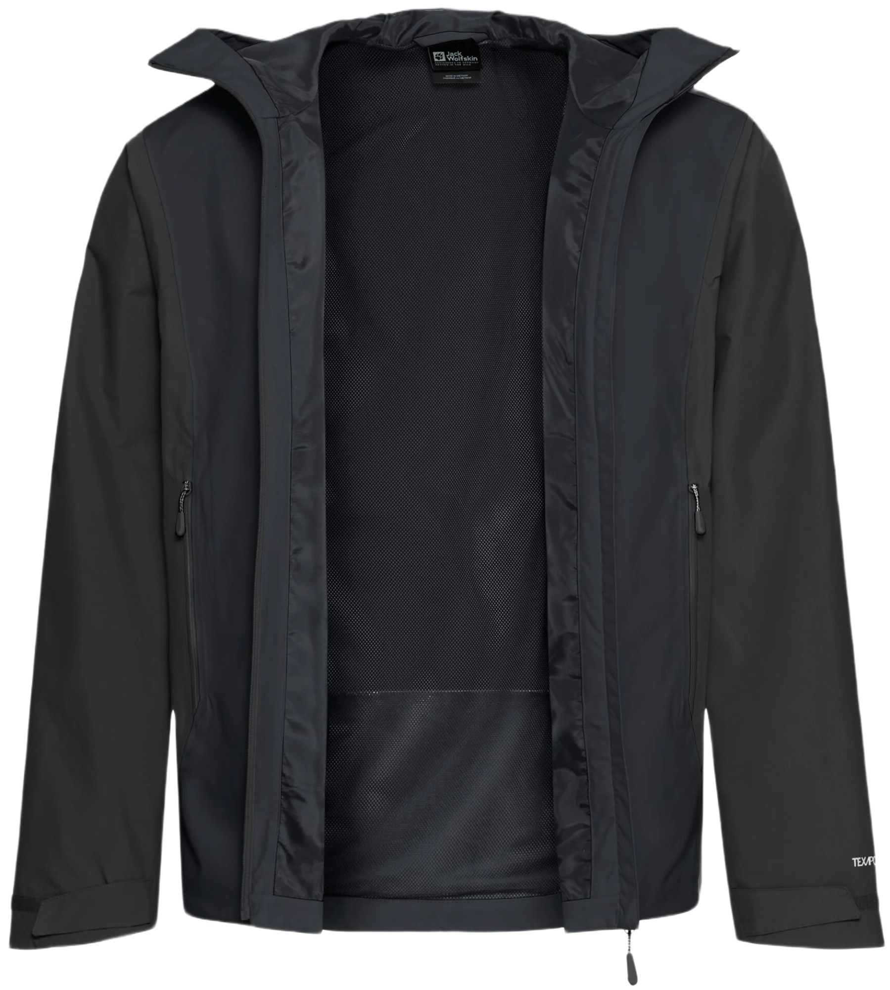 Ветровка мужская Jack Wolfskin Rainrush 2L Jkt M A65874_6350 XL темно-серая фото 8