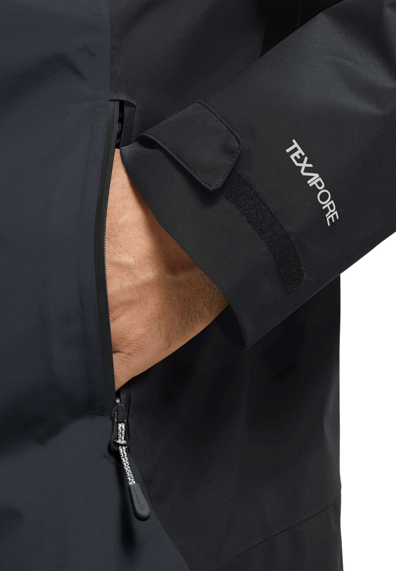 Ветровка мужская Jack Wolfskin Rainrush 2L Jkt M A65874_6350 M темно-серая фото 