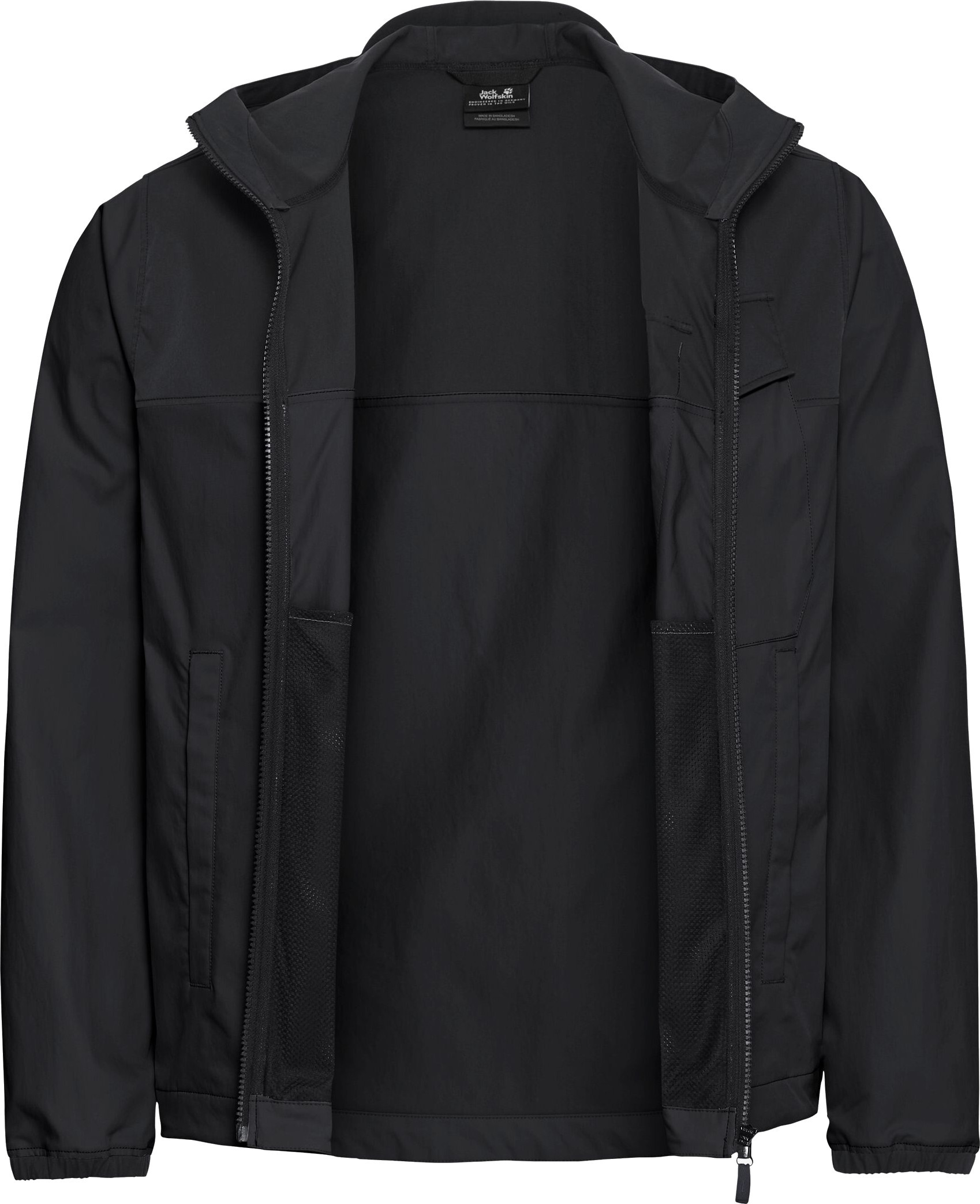 Ветровка мужская Jack Wolfskin Mahani Jkt M A65897_6000 XL черная фото 