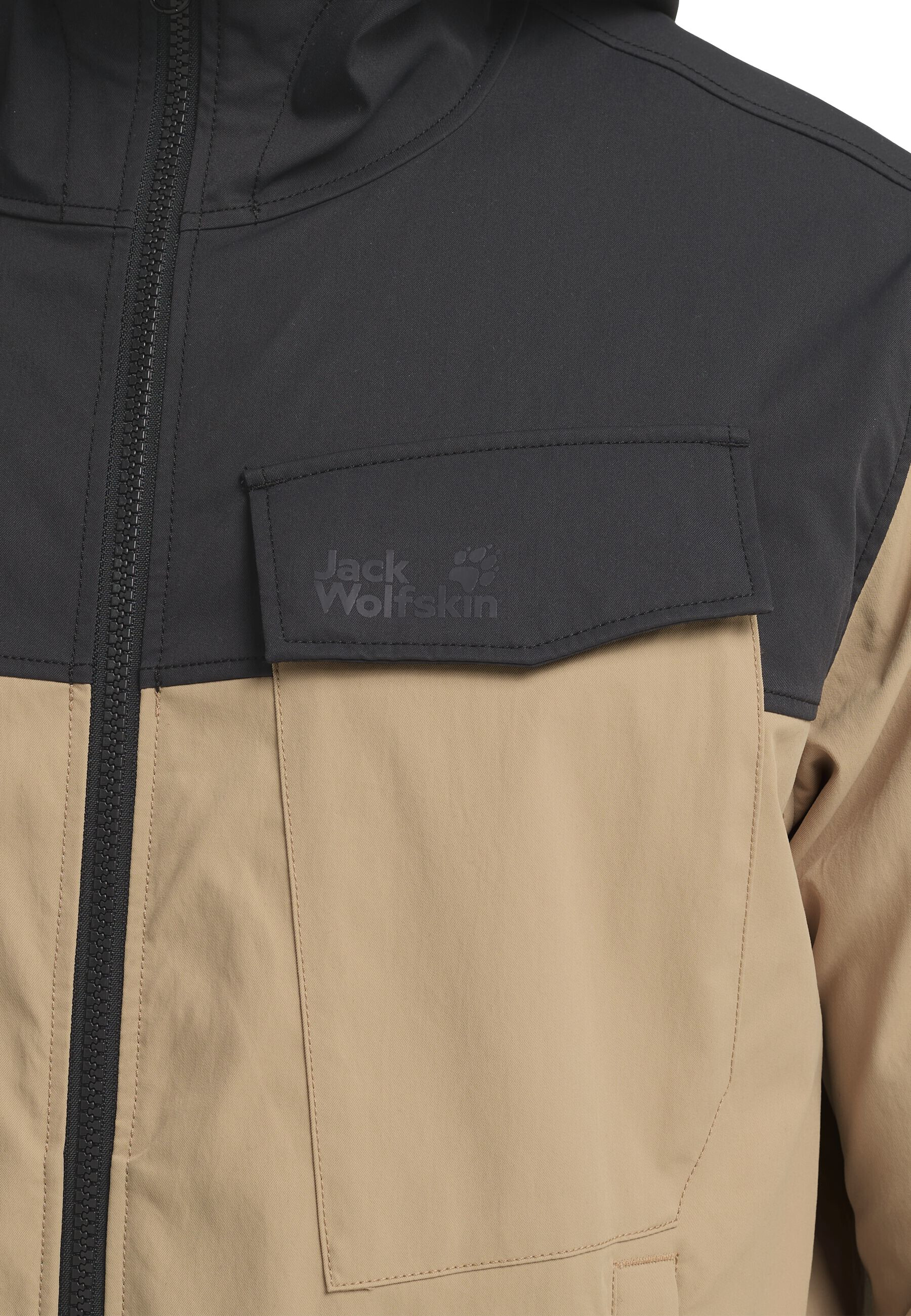 Вітровка чоловіча Jack Wolfskin Mahani Jkt M A65897_A0082 M бежевафото