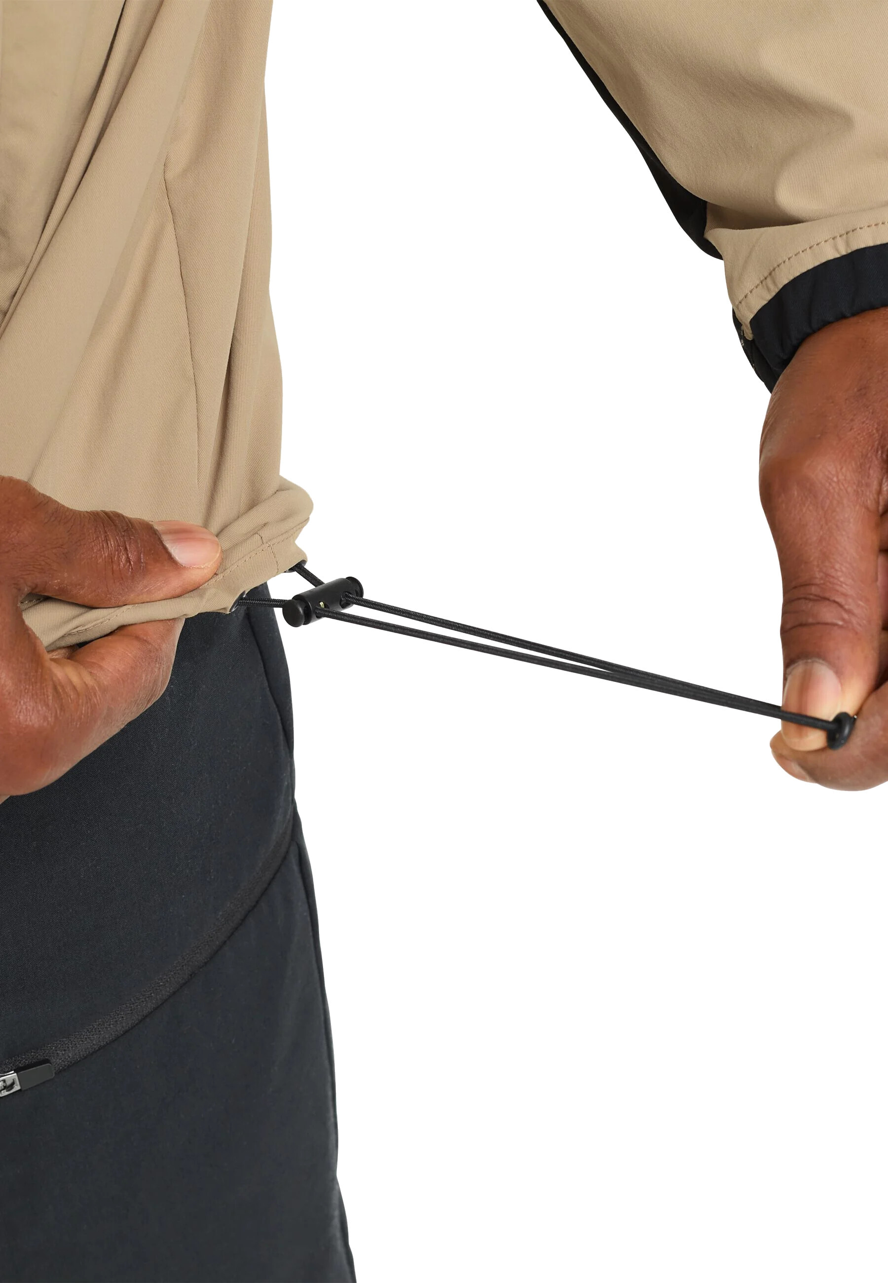 Вітровка чоловіча Jack Wolfskin Mahani Jkt M A65897_A0082 L бежевафото