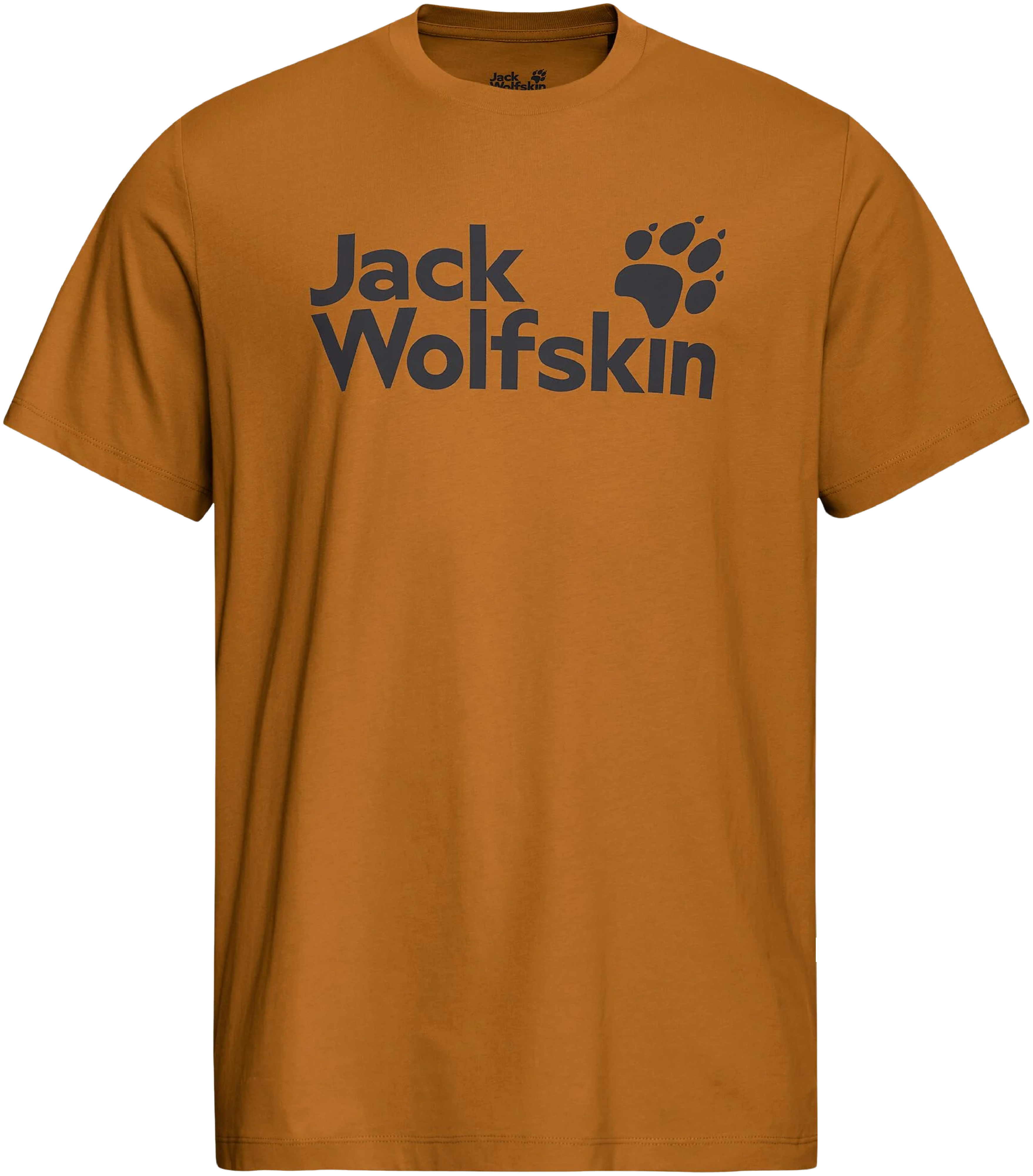 Футболка мужская Jack Wolfskin Brand T M A65910_T0448 S оранджевая фото 
