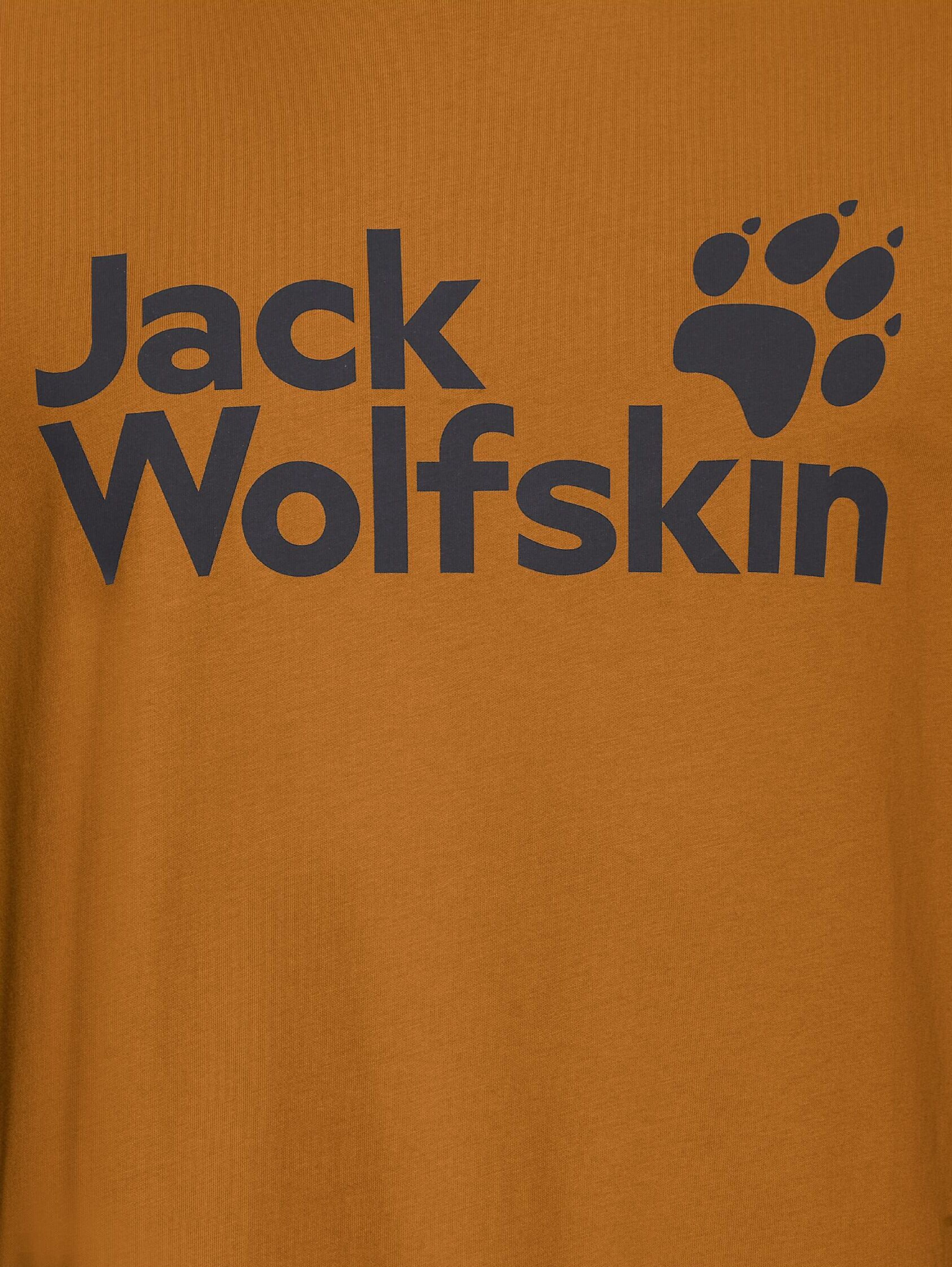 Футболка мужская Jack Wolfskin Brand T M A65910_T0448 M оранджевая фото 