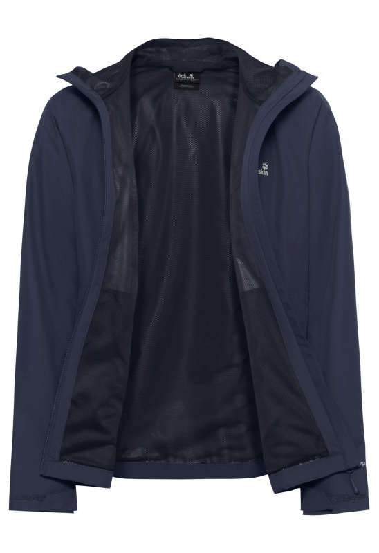 Ветровка мужская Jack Wolfskin Outrovert 2L Jkt M A65807_C0412 S синяя фото 