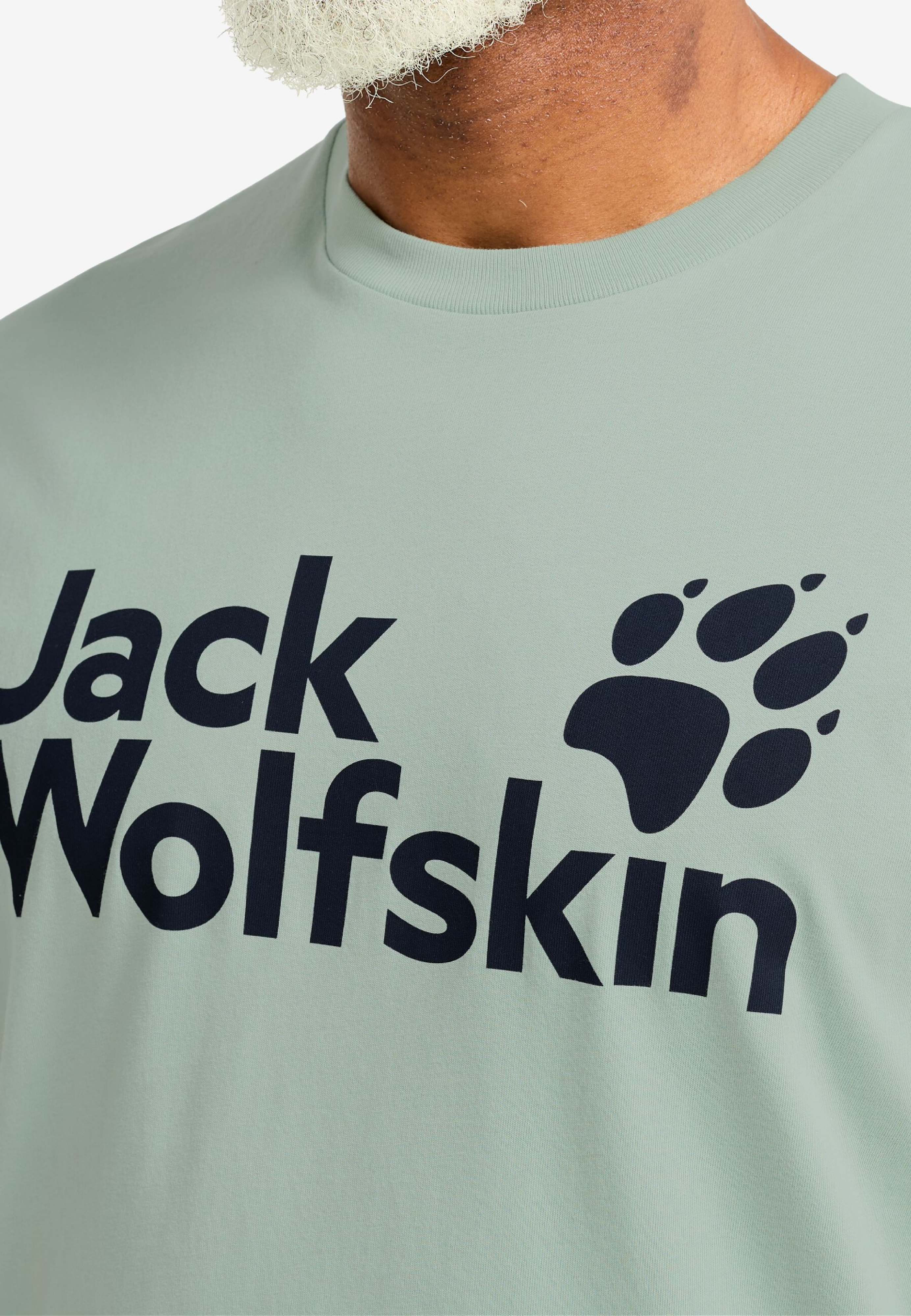 Футболка мужская Jack Wolfskin Brand T M A65910_T0452 M зеленая фото 