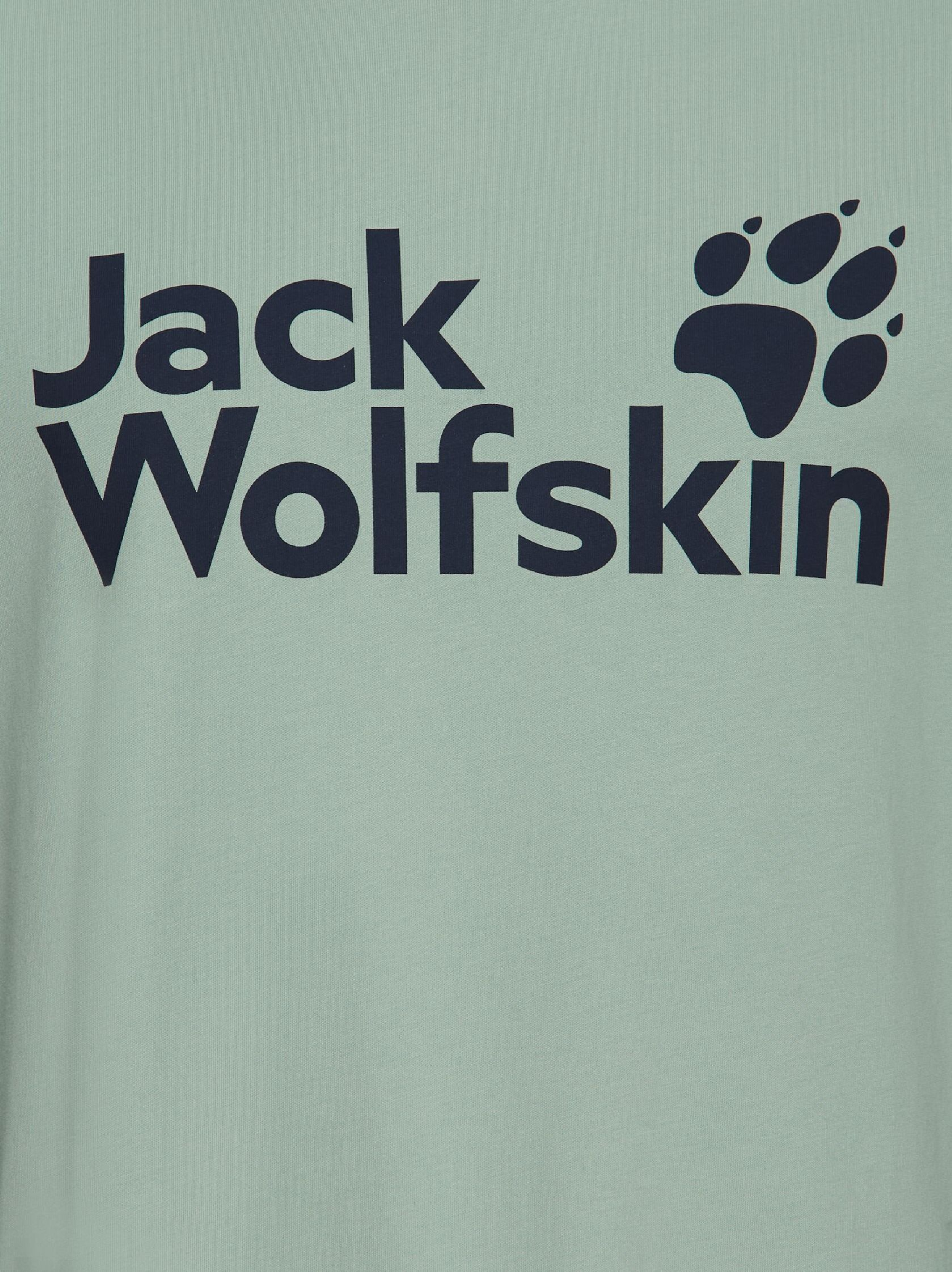Футболка мужская Jack Wolfskin Brand T M A65910_T0452 XL зеленая фото 5