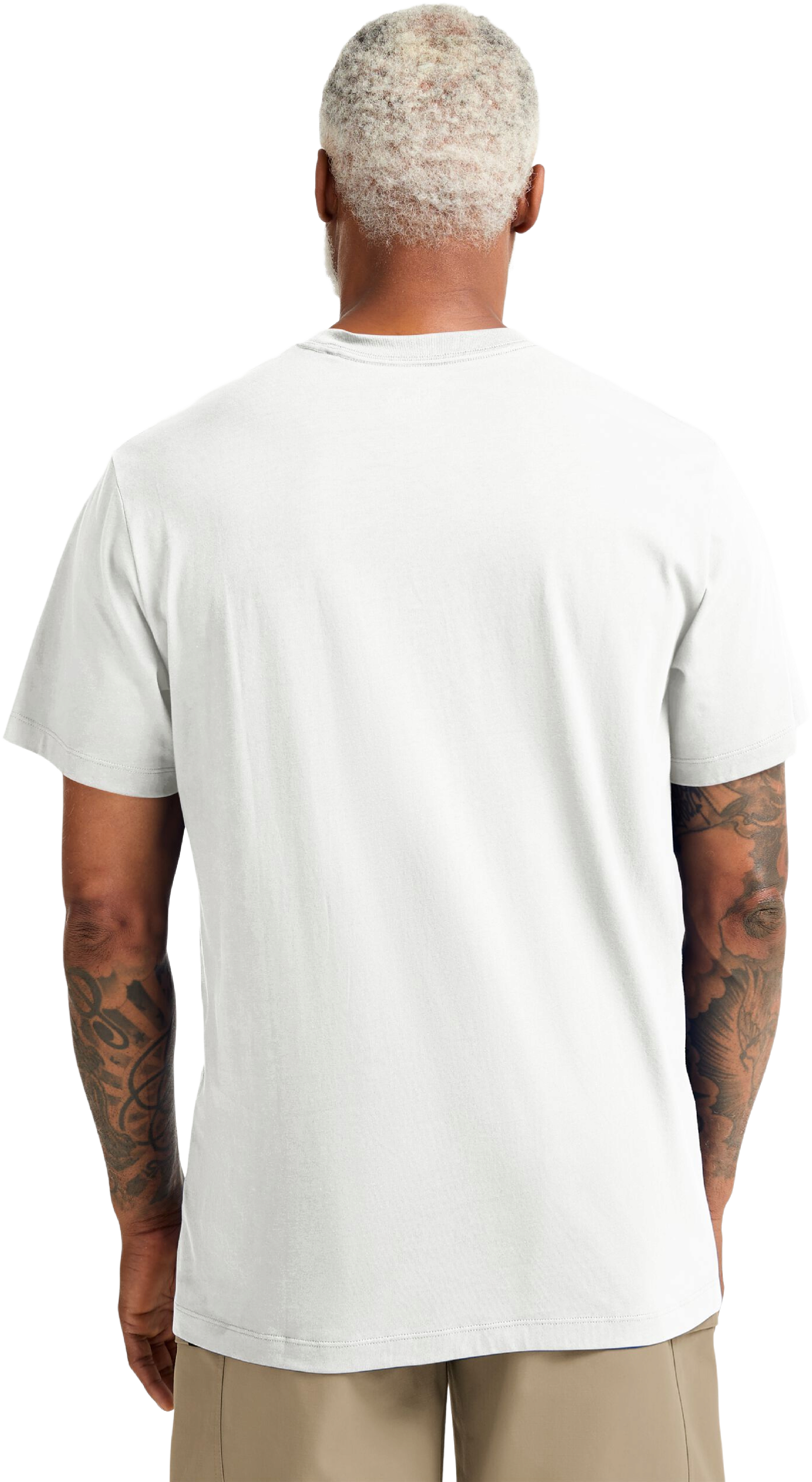 футболка мужская Jack Wolfskin Essential T M A65917_5488 XL белая фото 