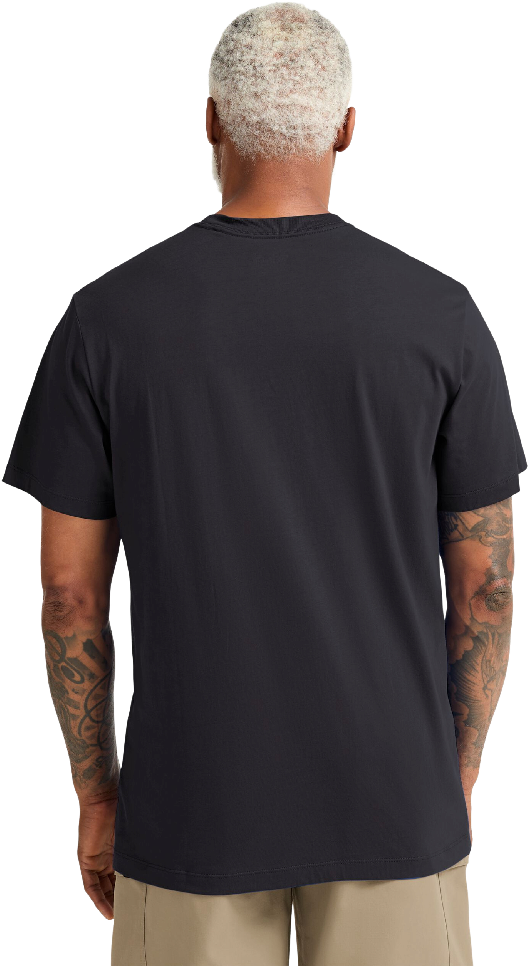 футболка мужская Jack Wolfskin Essential T M A65917_6000 L черная фото 