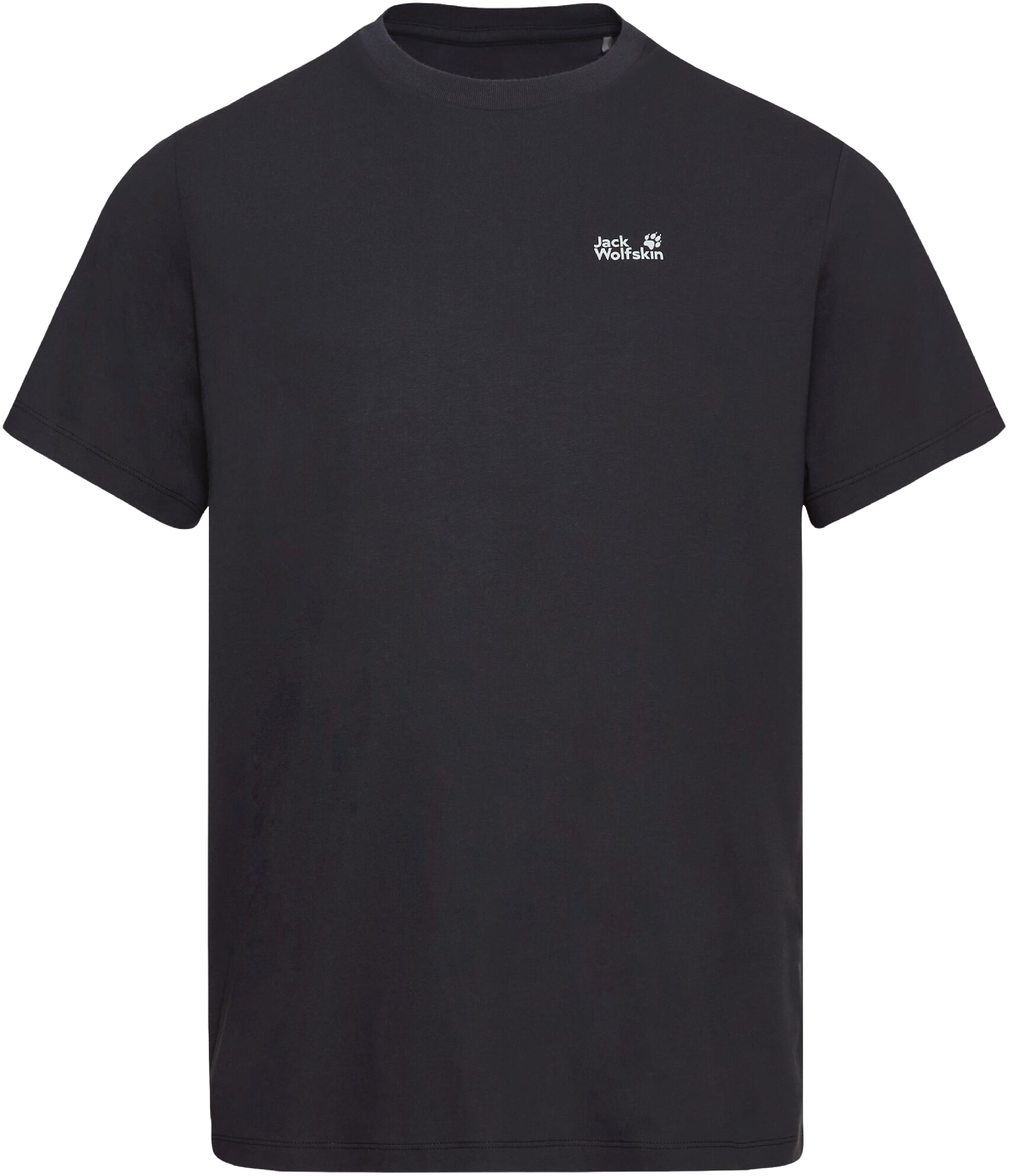 футболка мужская Jack Wolfskin Essential T M A65917_6000 L черная фото 