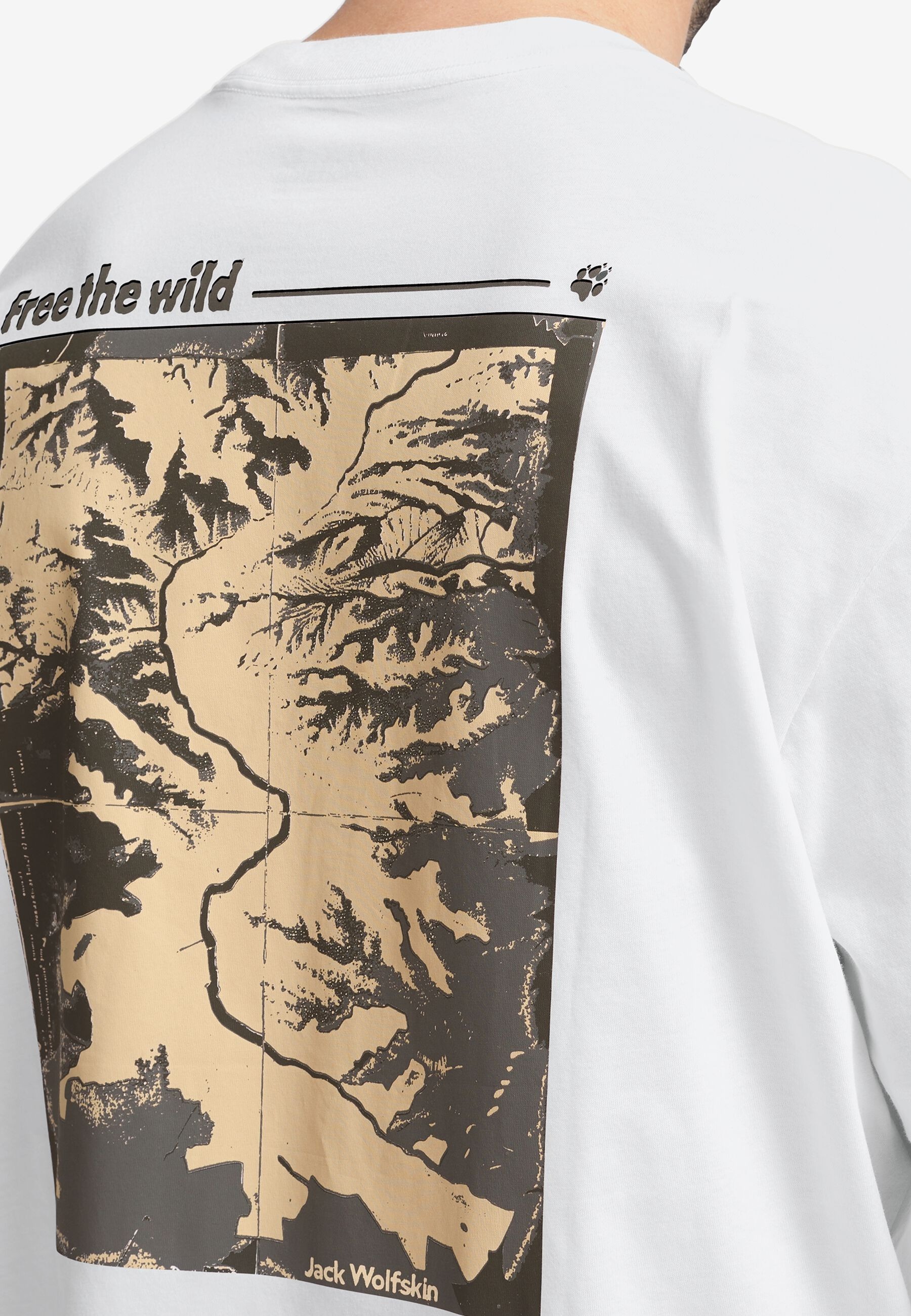 Футболка чоловіча Jack Wolfskin Confident T M A65919_T0532 S чорнафото