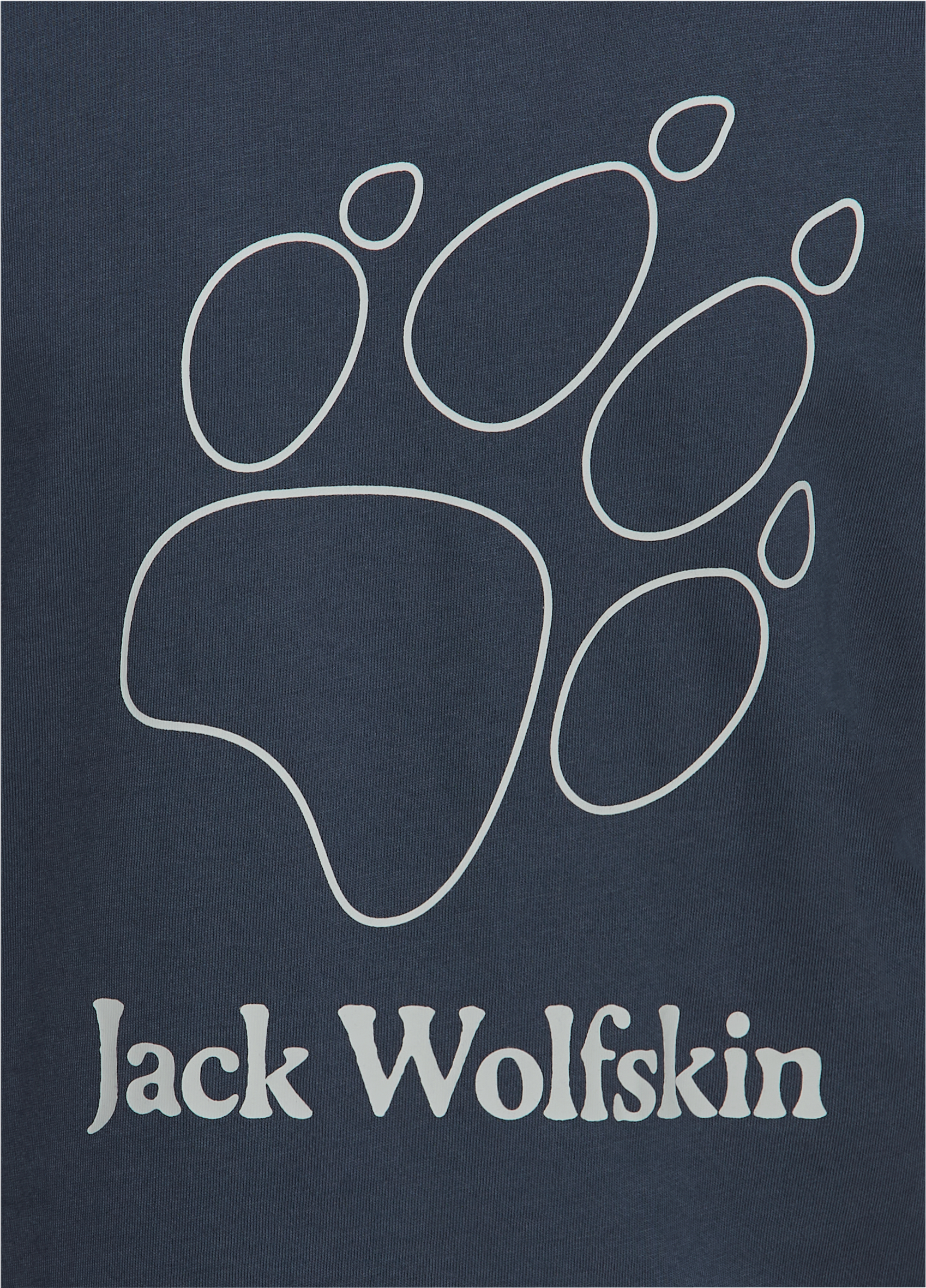 Футболка детская Jack Wolfskin Paw T K A65937_T0510 128 синяя фото 10