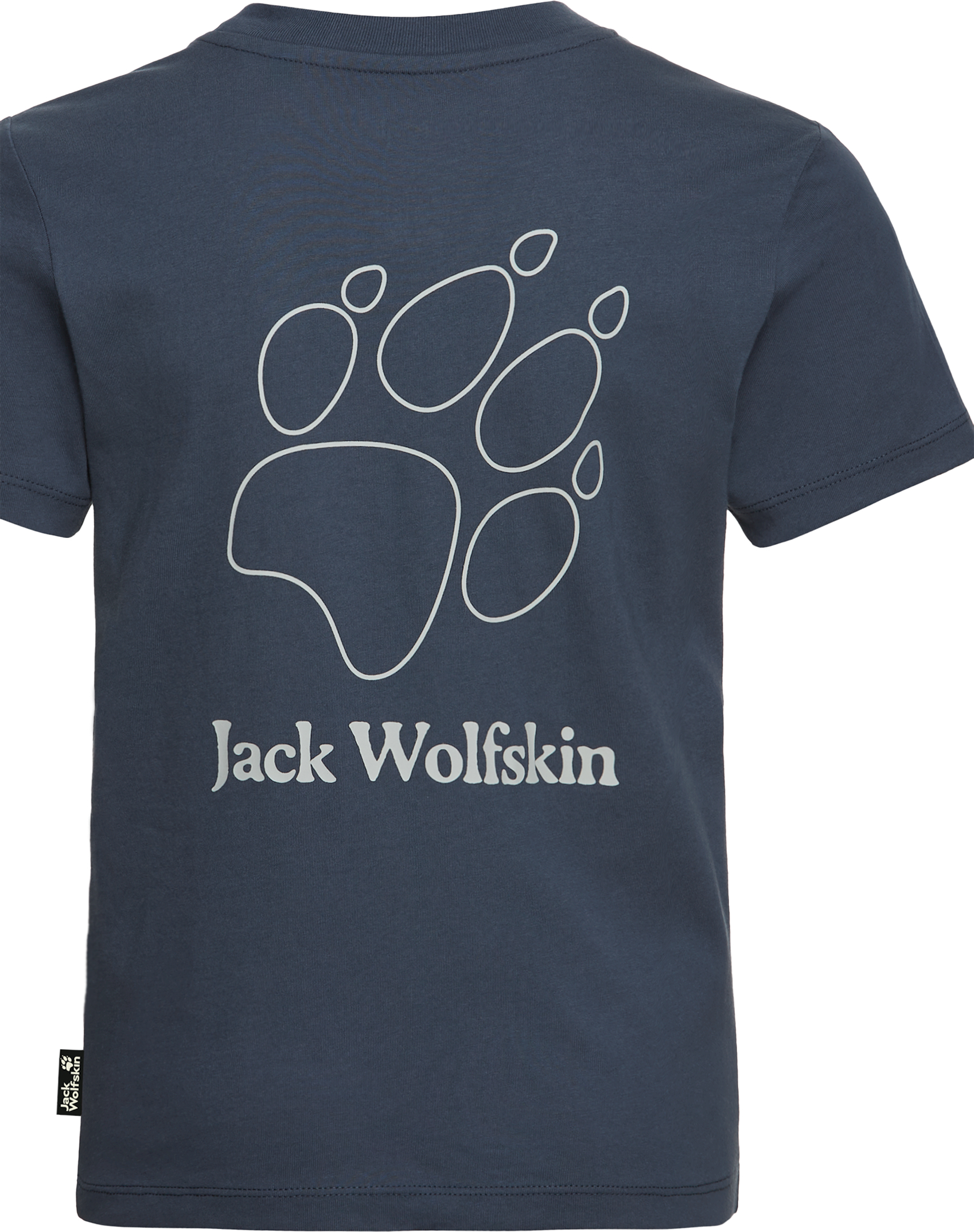 Футболка детская Jack Wolfskin Paw T K A65937_T0510 152 синяя фото 9